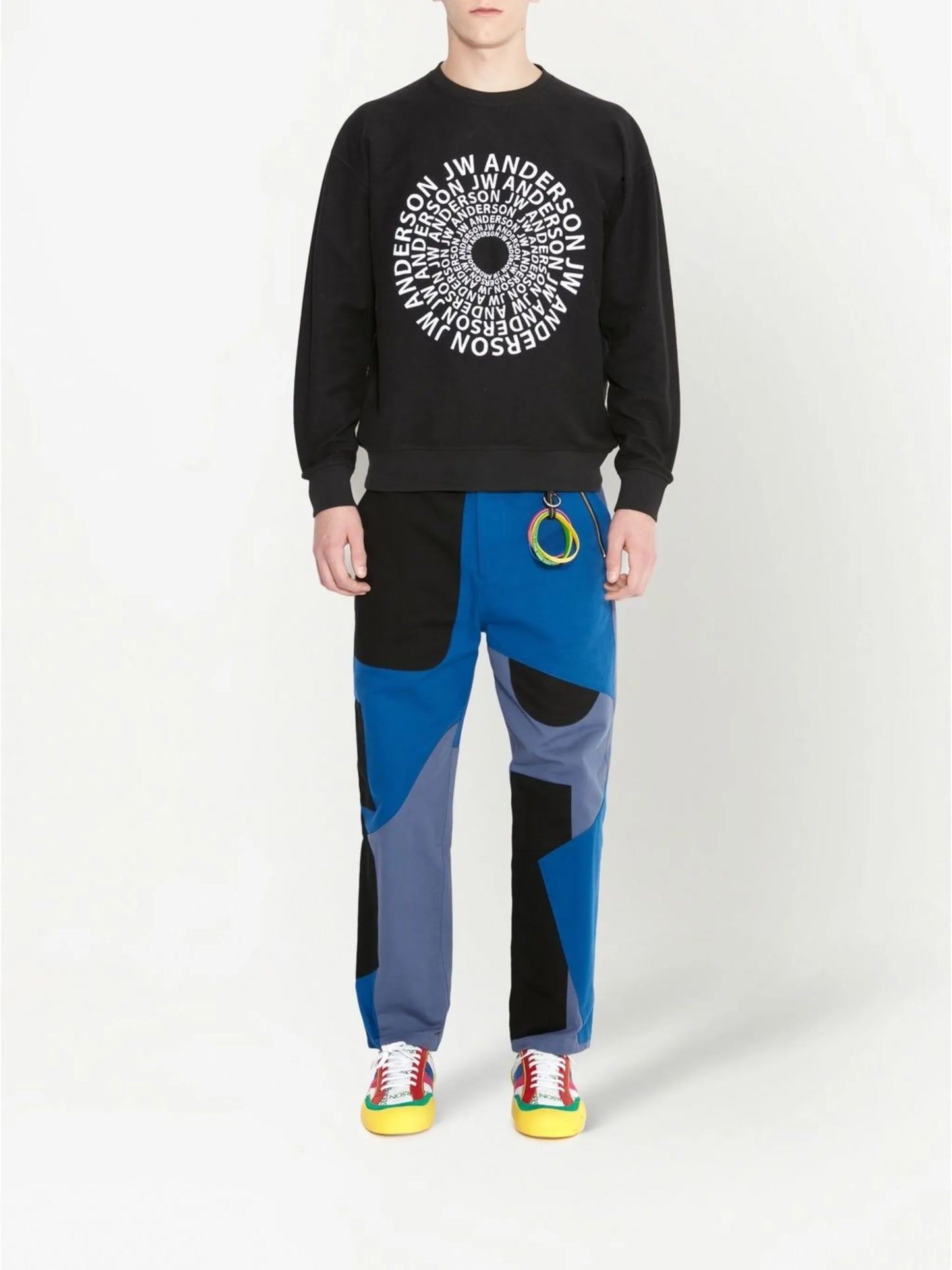 swirl-logo sweatshirt