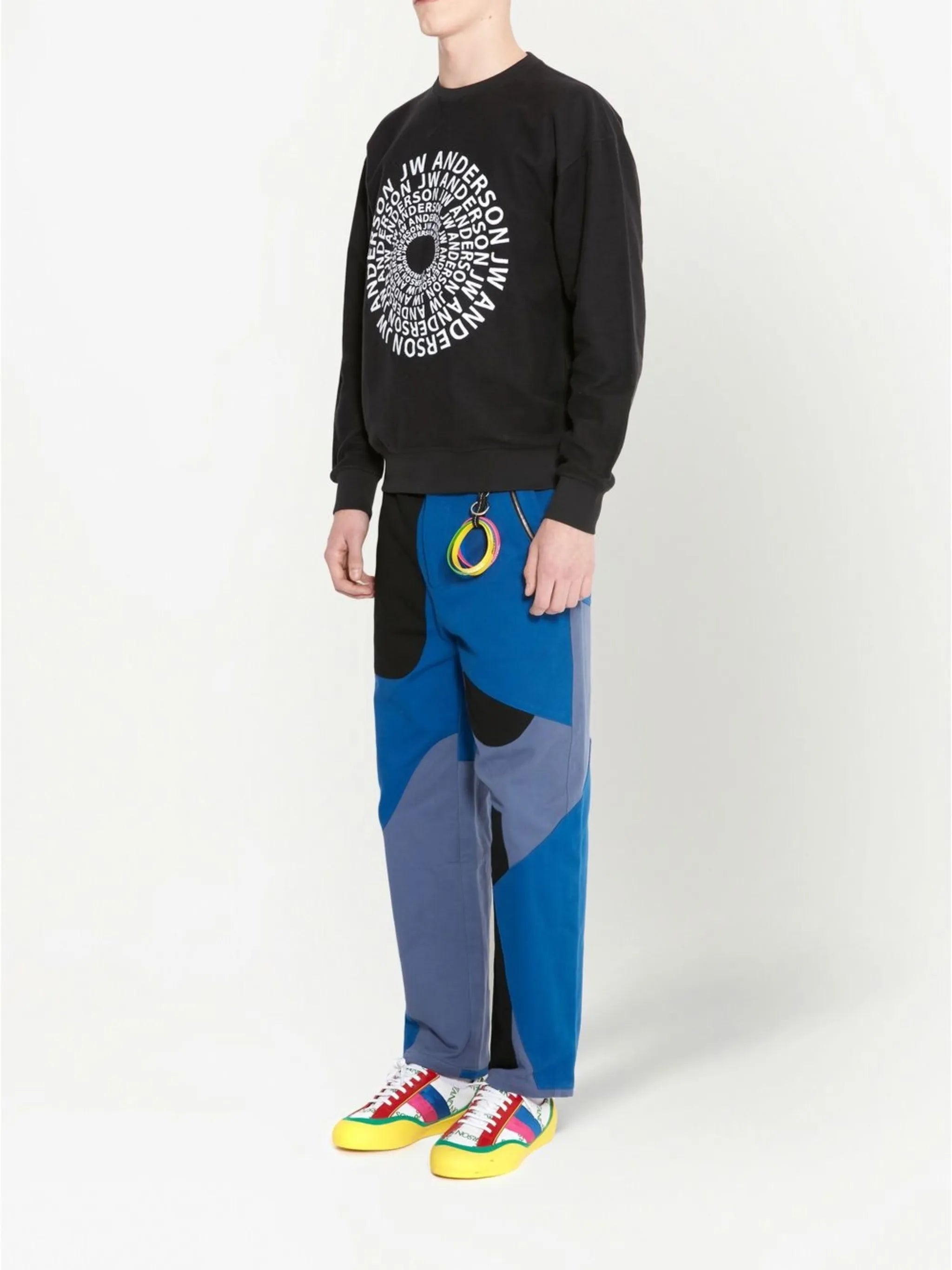 swirl-logo sweatshirt
