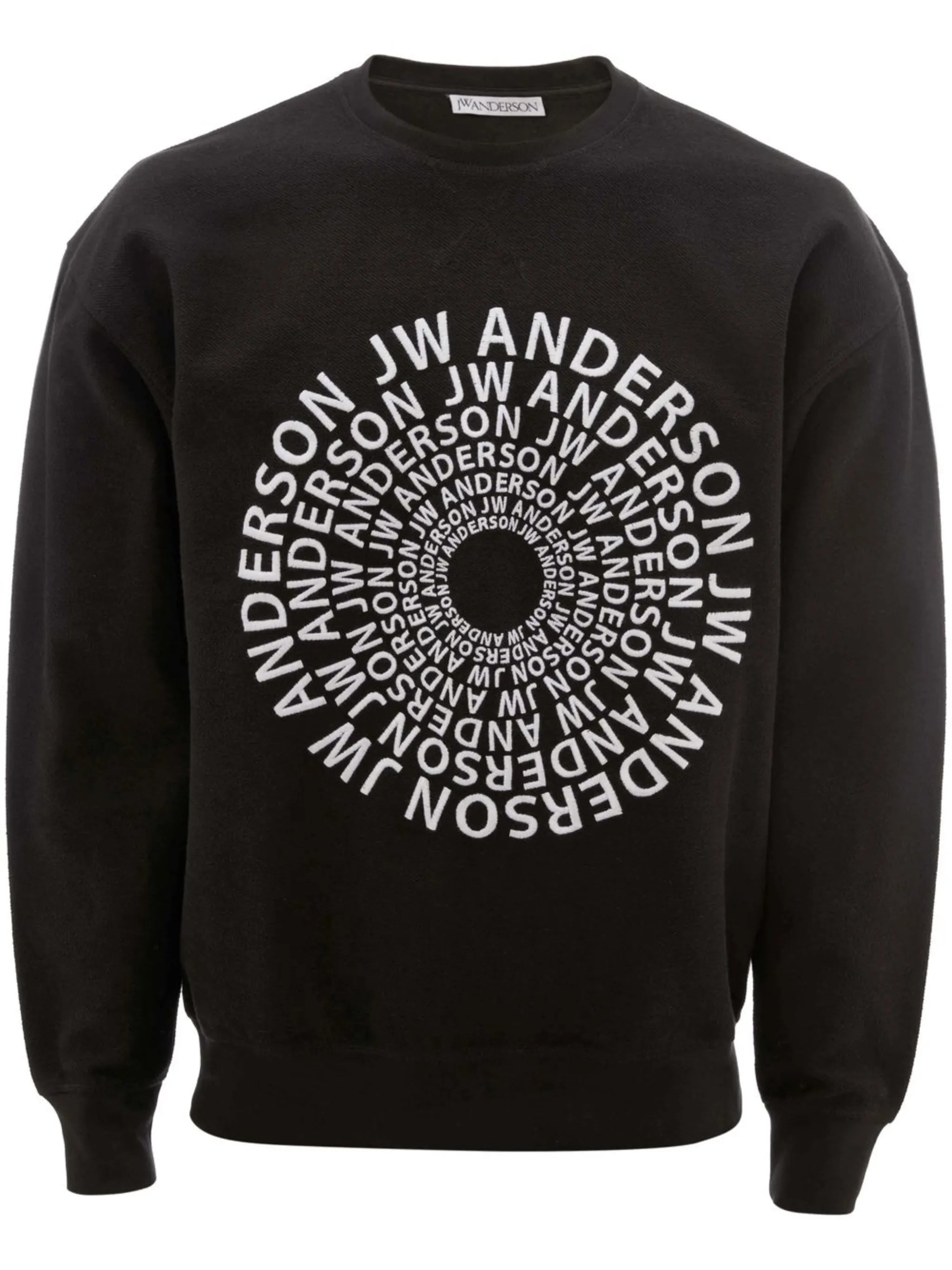 swirl-logo sweatshirt
