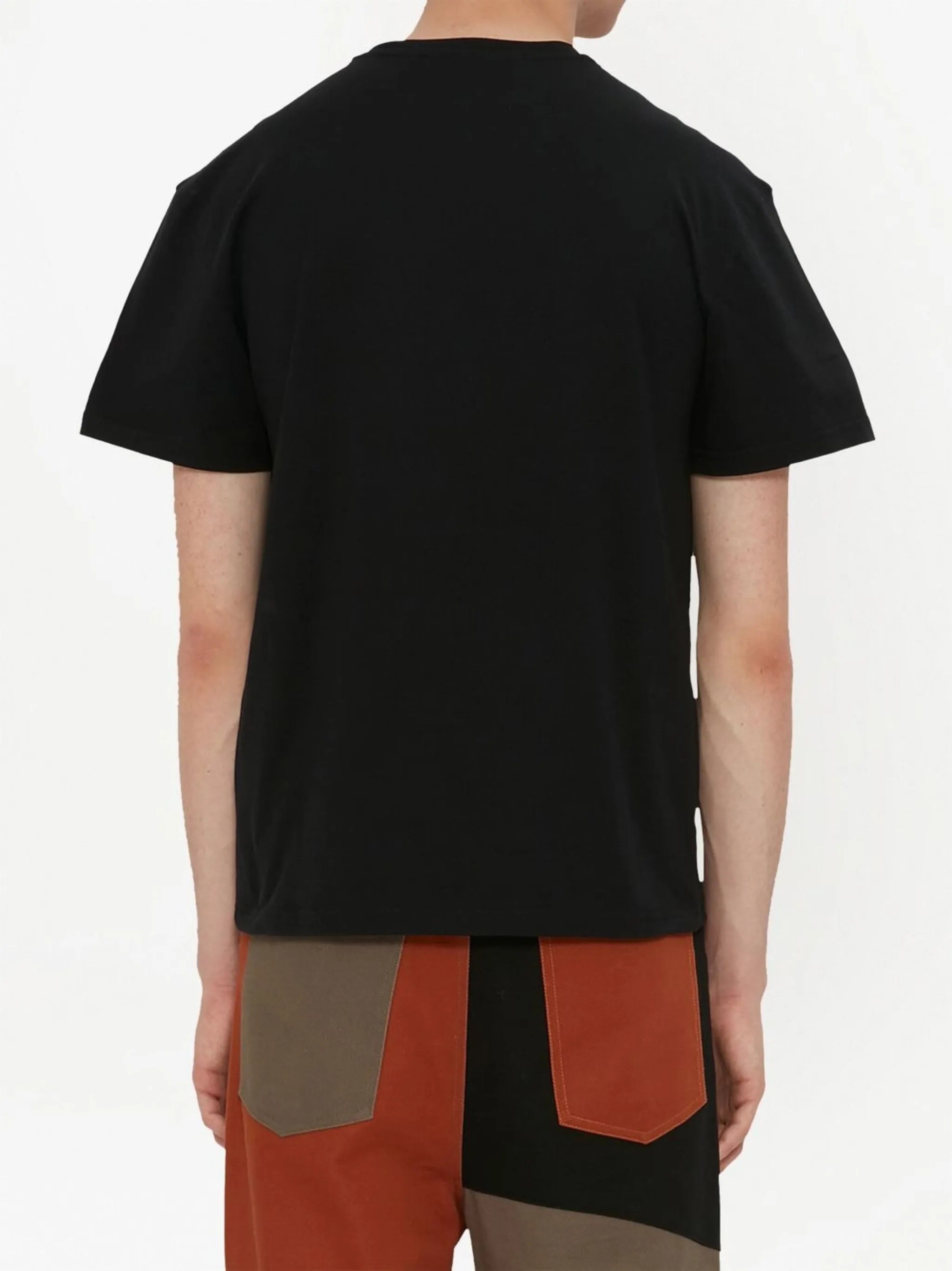elephant-embroidered logo T-shirt