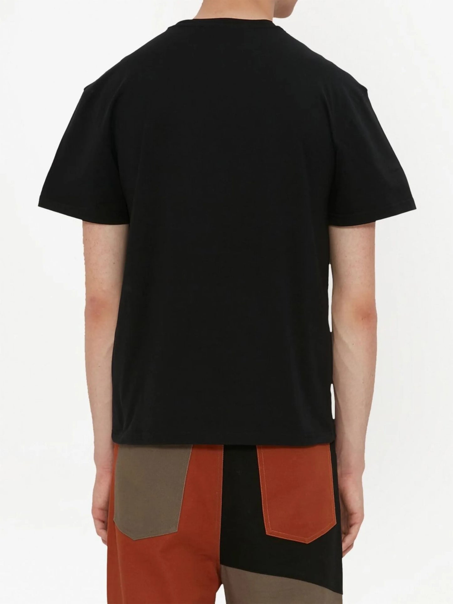 elephant-embroidered logo T-shirt