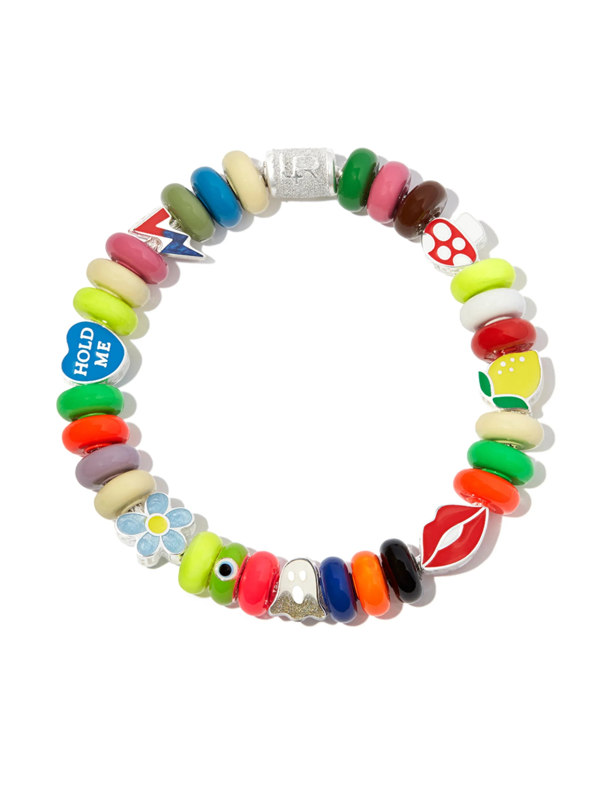enamel beaded bracelet