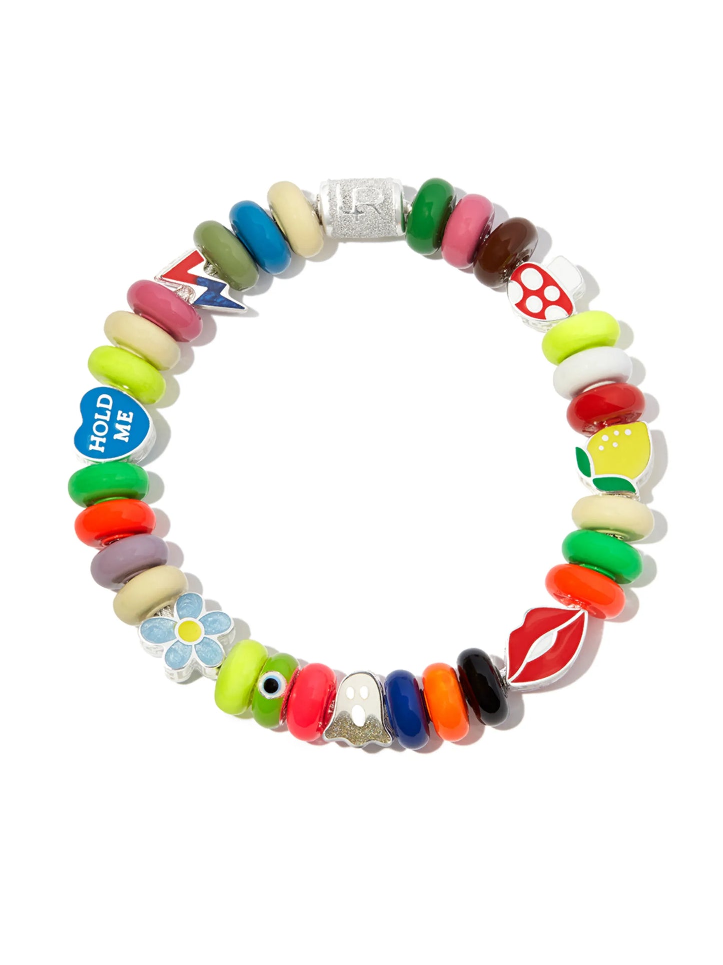 enamel beaded bracelet