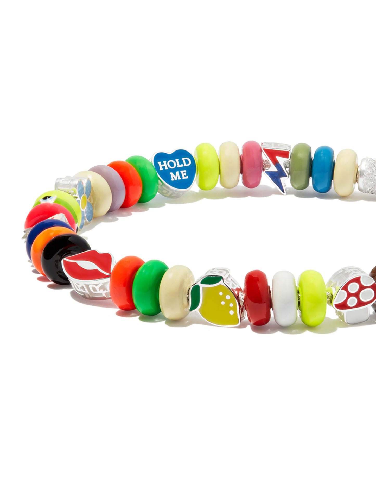 enamel beaded bracelet
