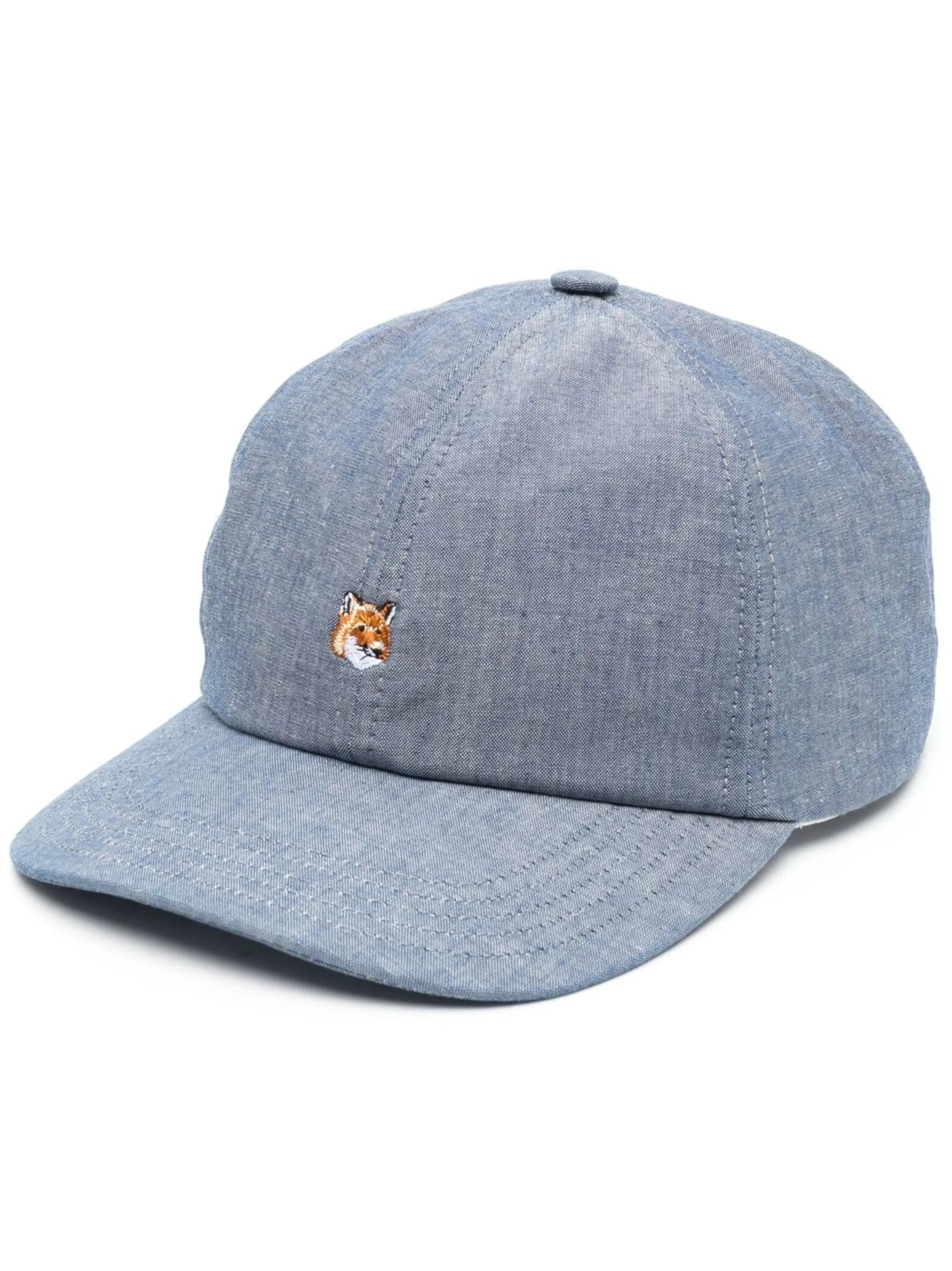 Fox-patch detail baseball cap