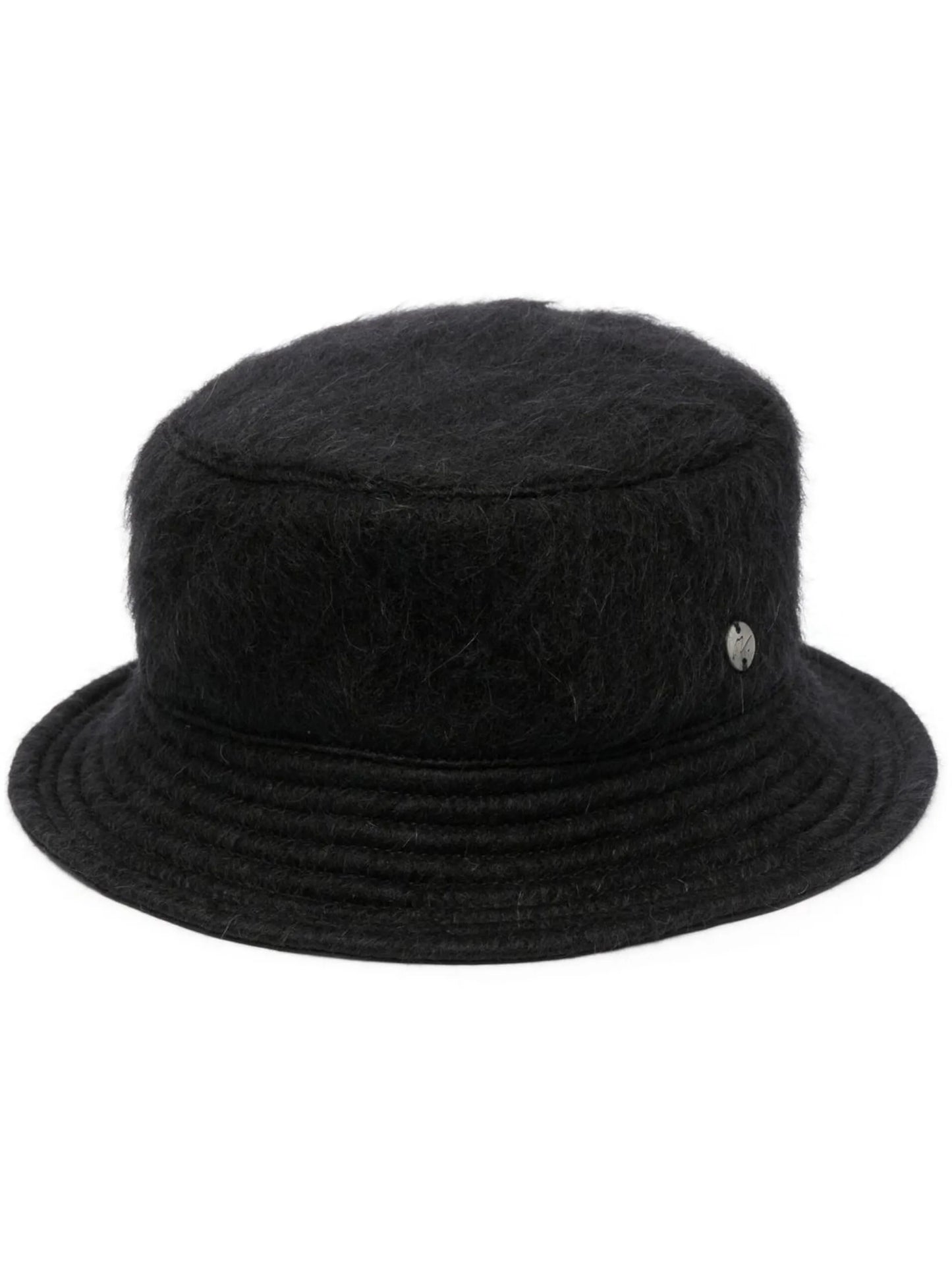 logo-plaque bucket hat