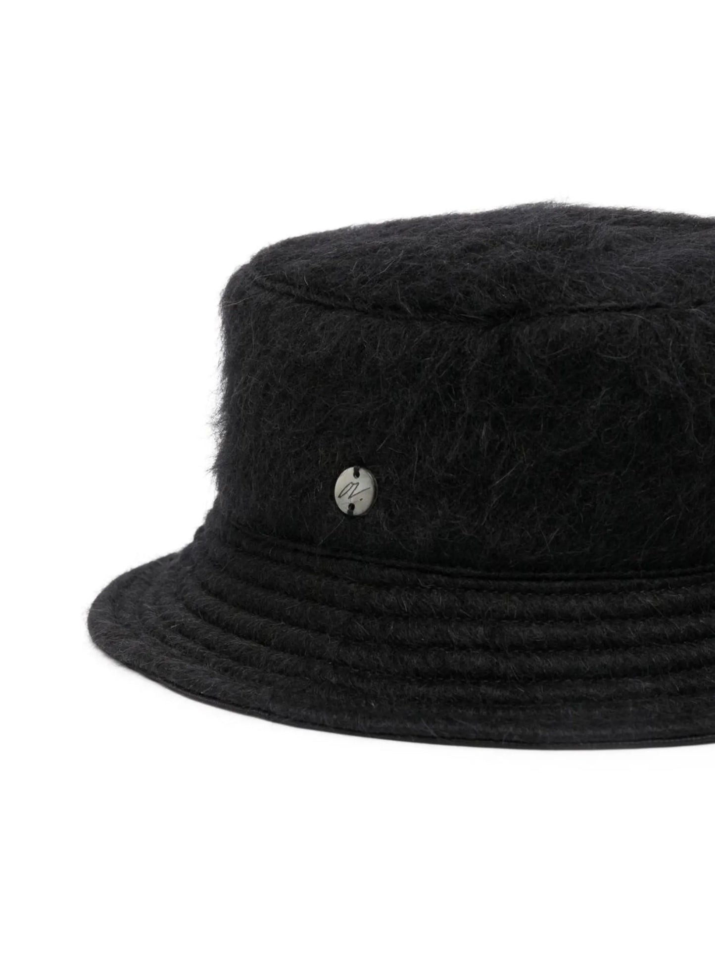 logo-plaque bucket hat