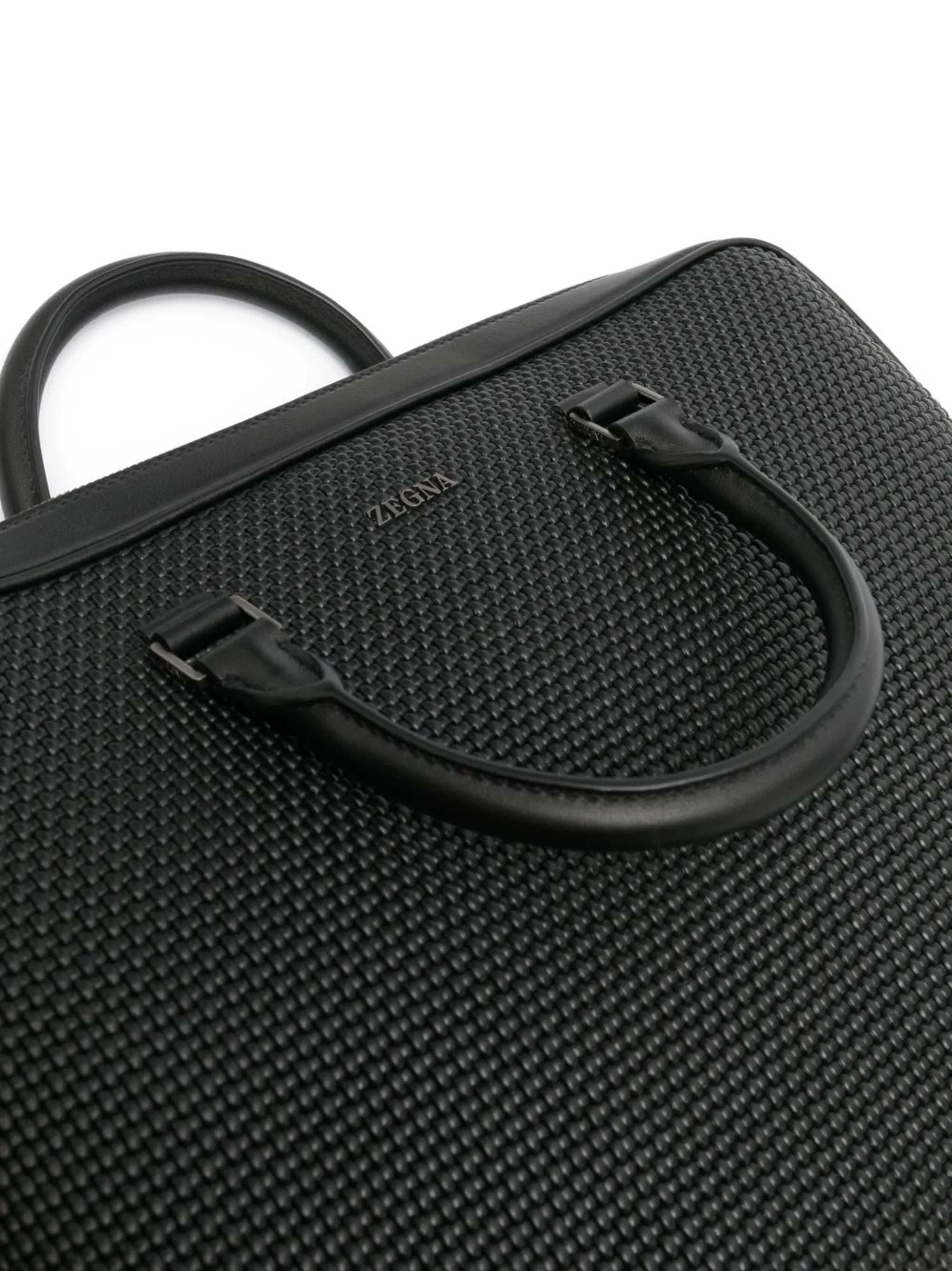 waffle-texture laptop bag