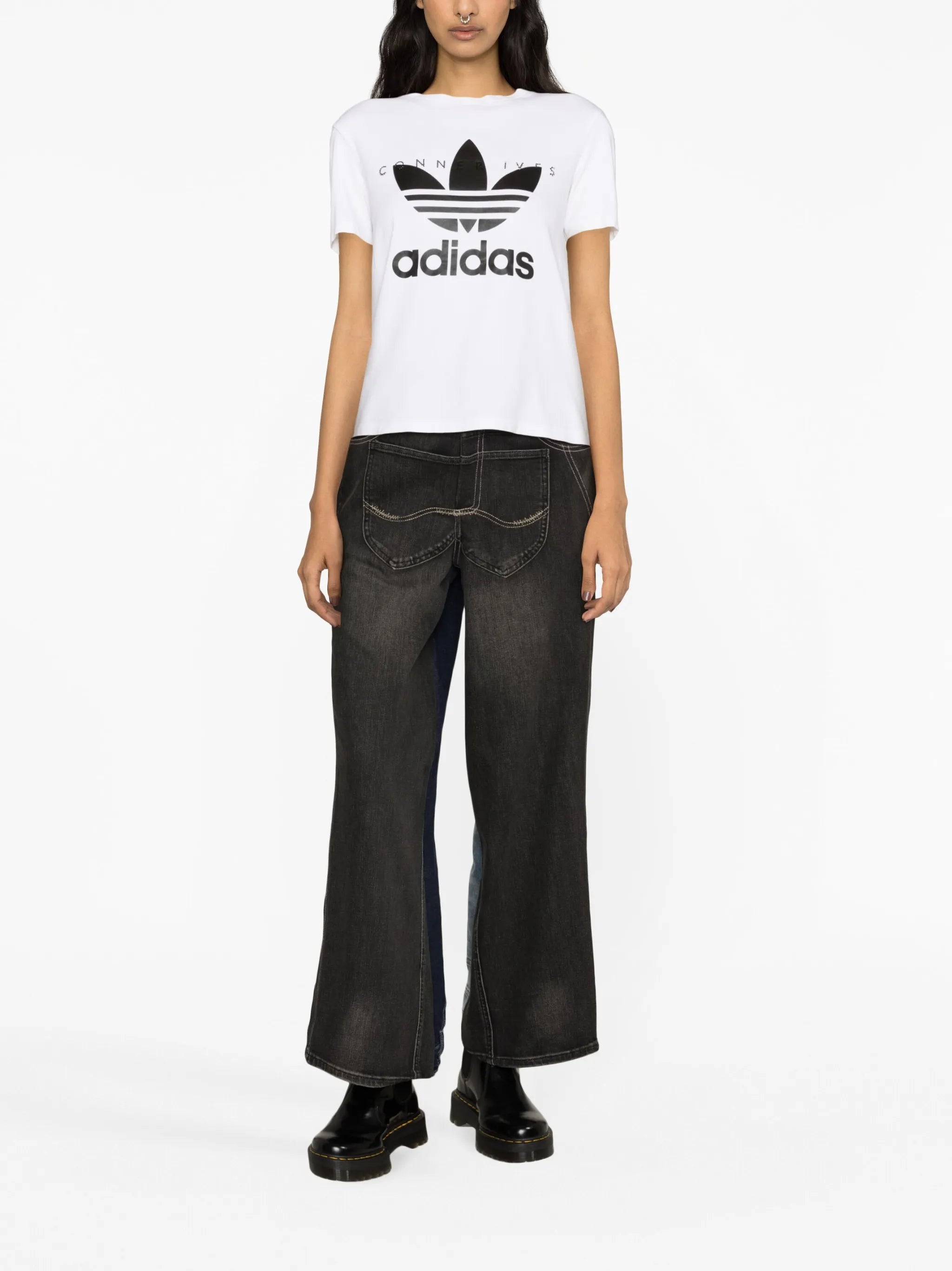 logo-print cotton T-shirt