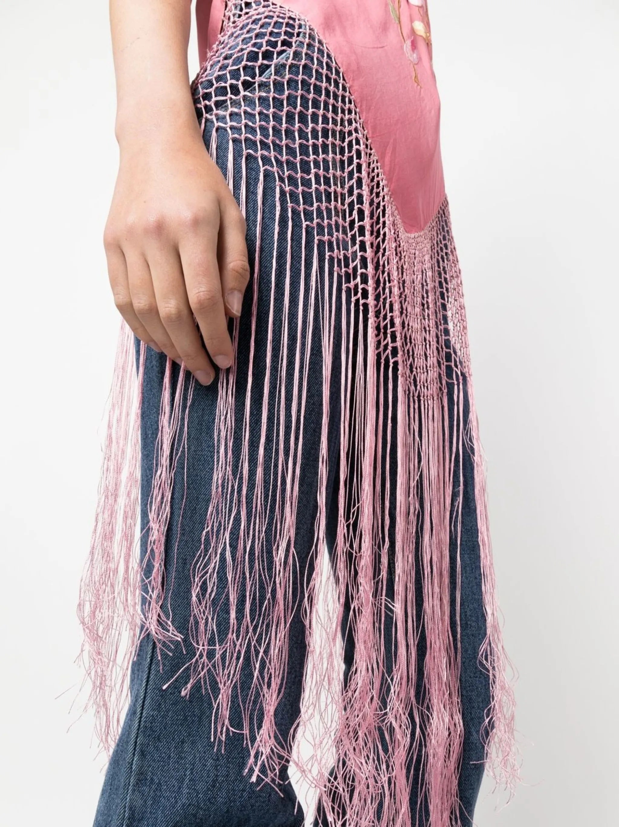 Piano Shawl halterneck top