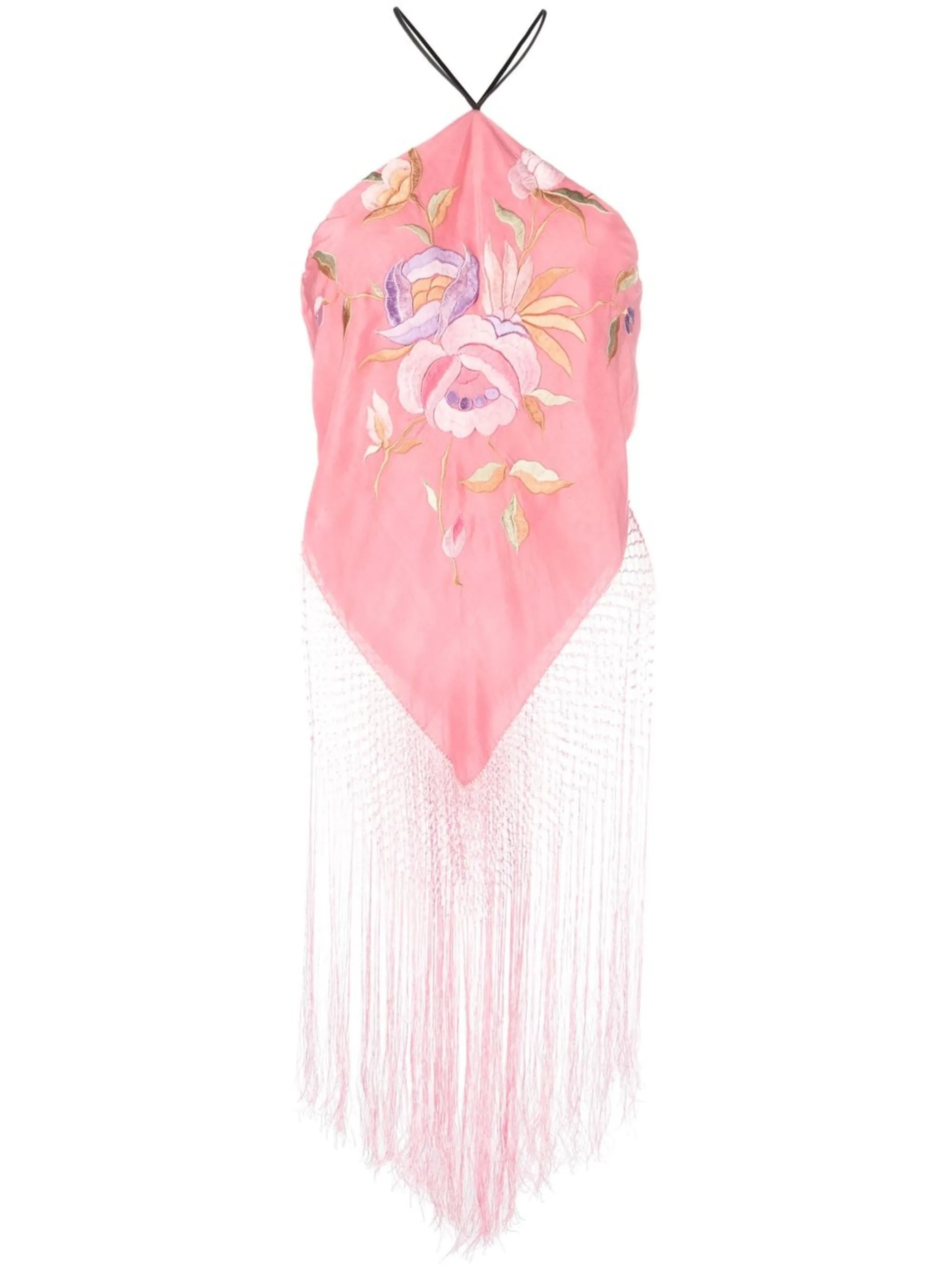 Piano Shawl halterneck top