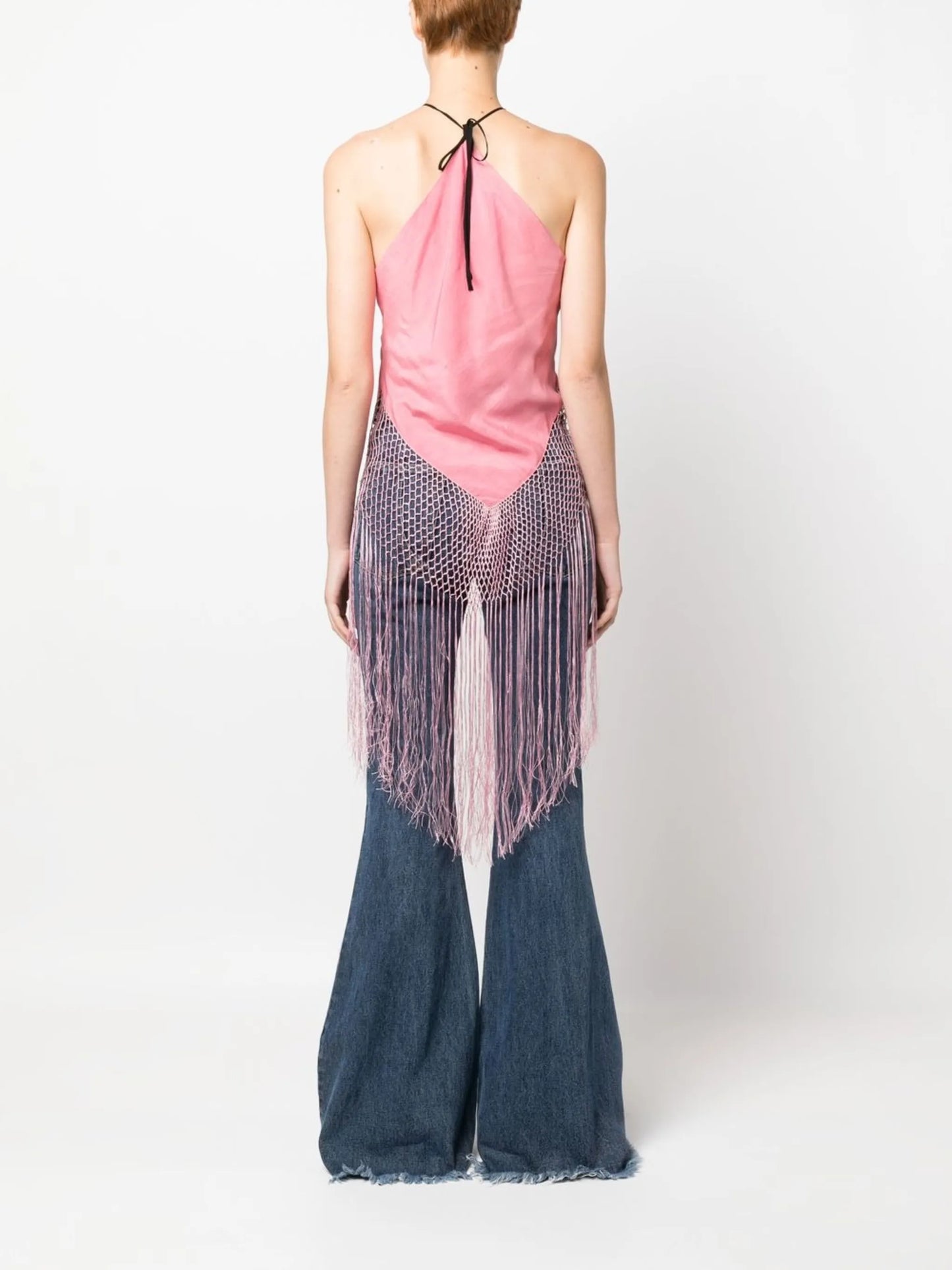 Piano Shawl halterneck top