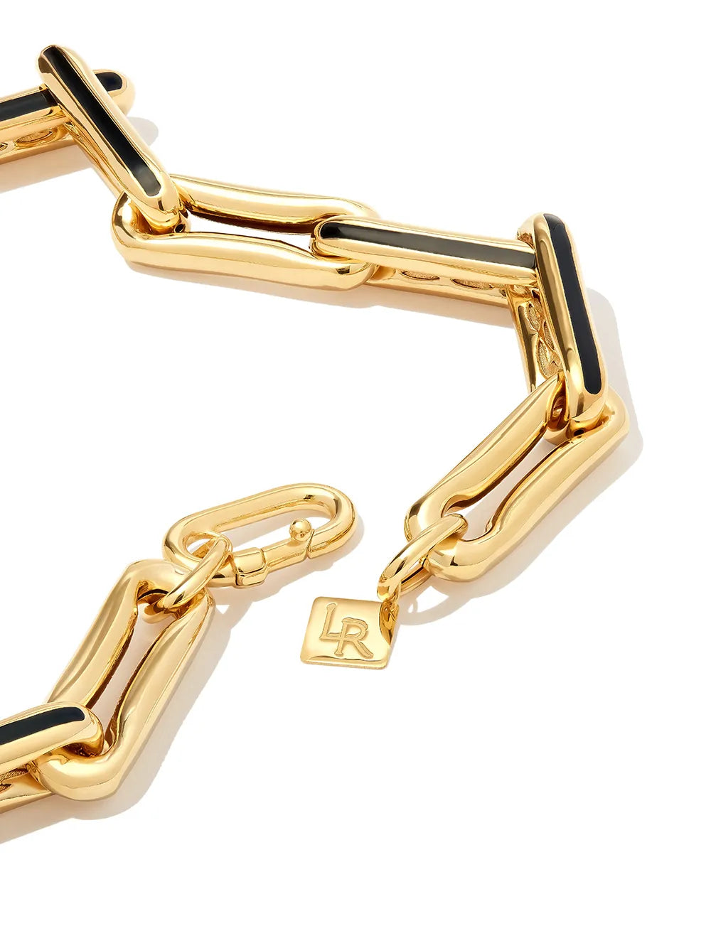 14kt yellow gold chain-link necklace