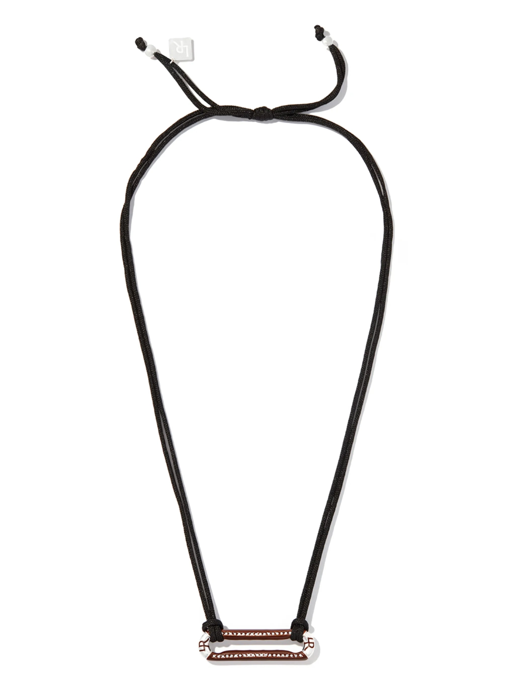 diamond cord necklace