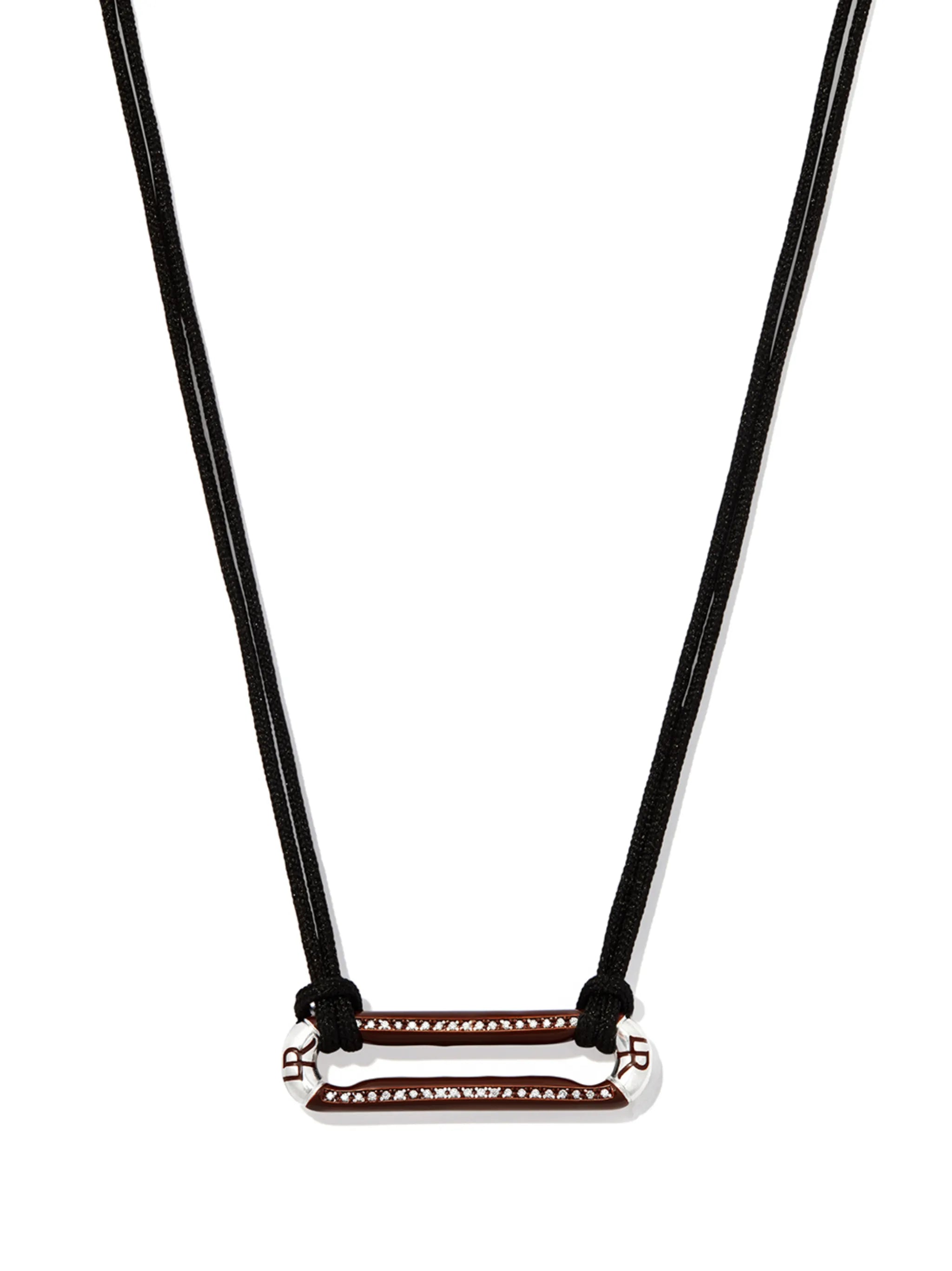 diamond cord necklace