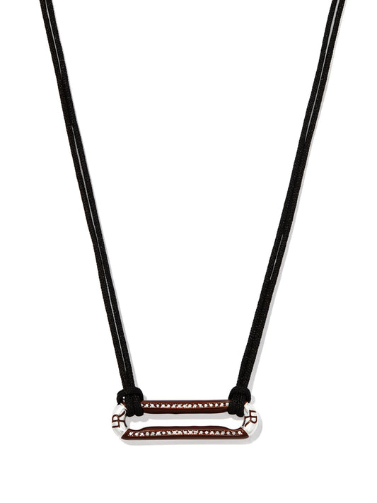 diamond cord necklace