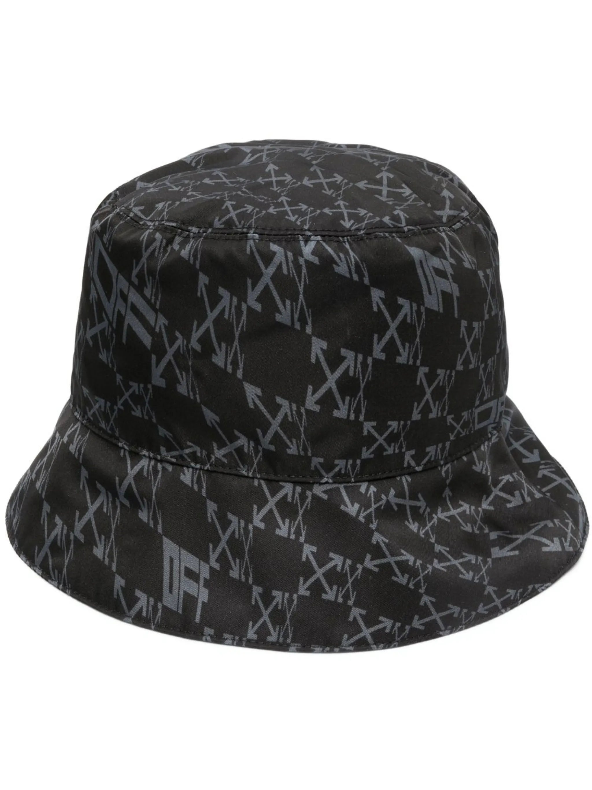 Arrows-print bucket hat