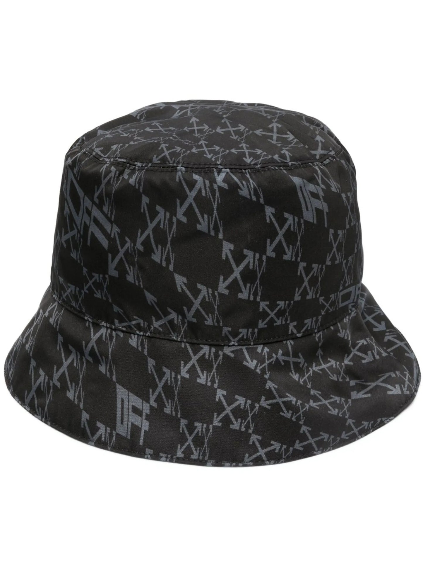 Arrows-print bucket hat