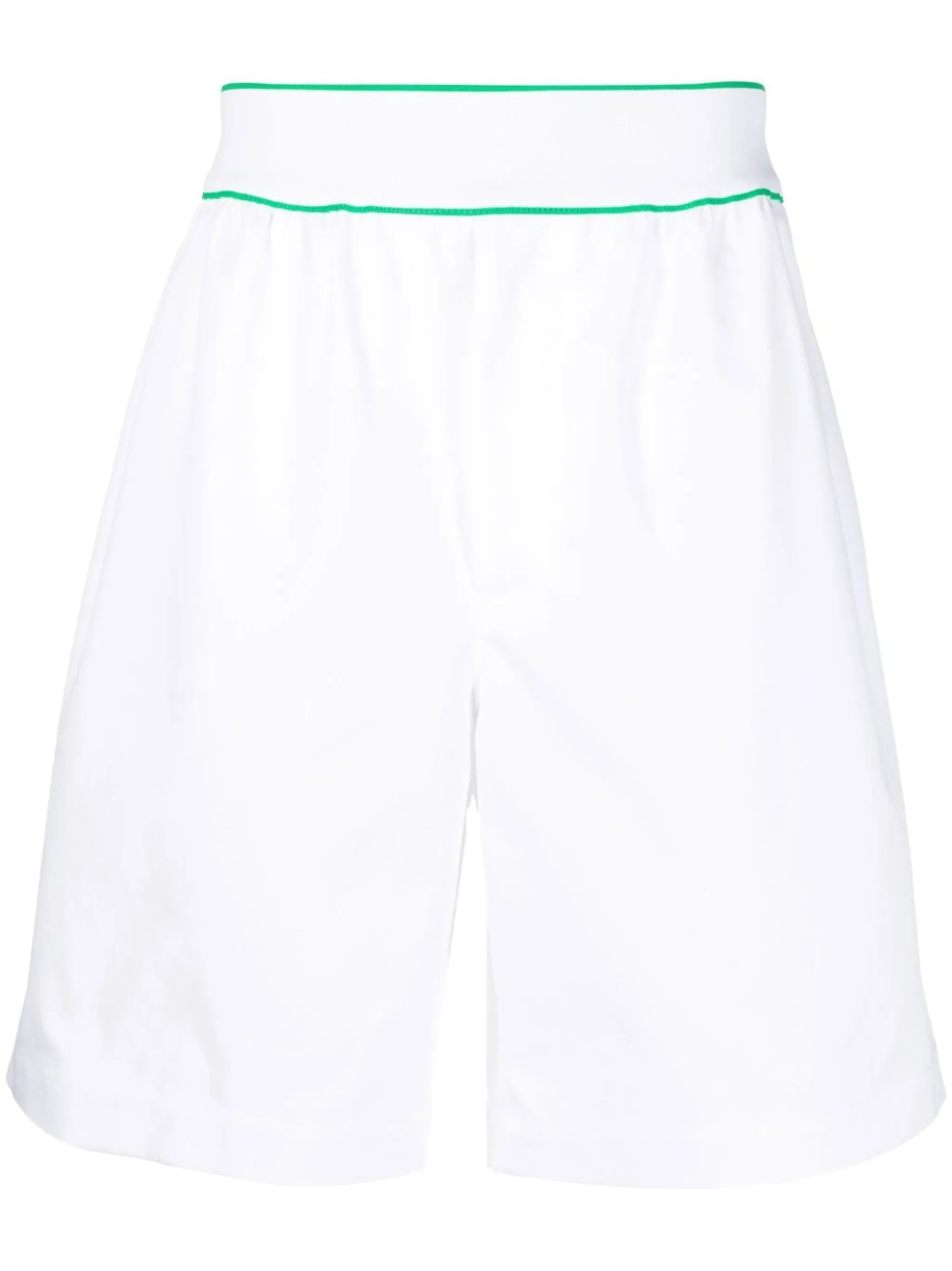 logo-waistband Bermuda shorts