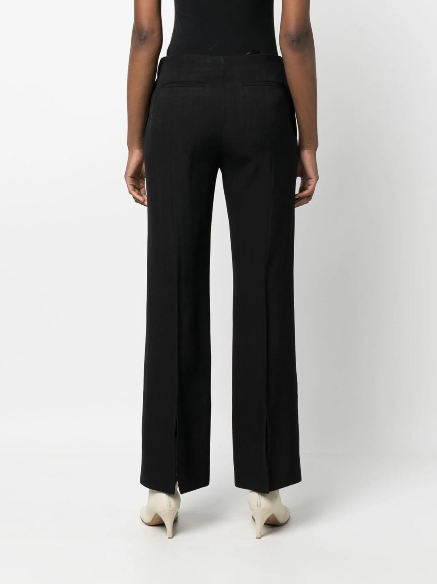 straight-leg trousers