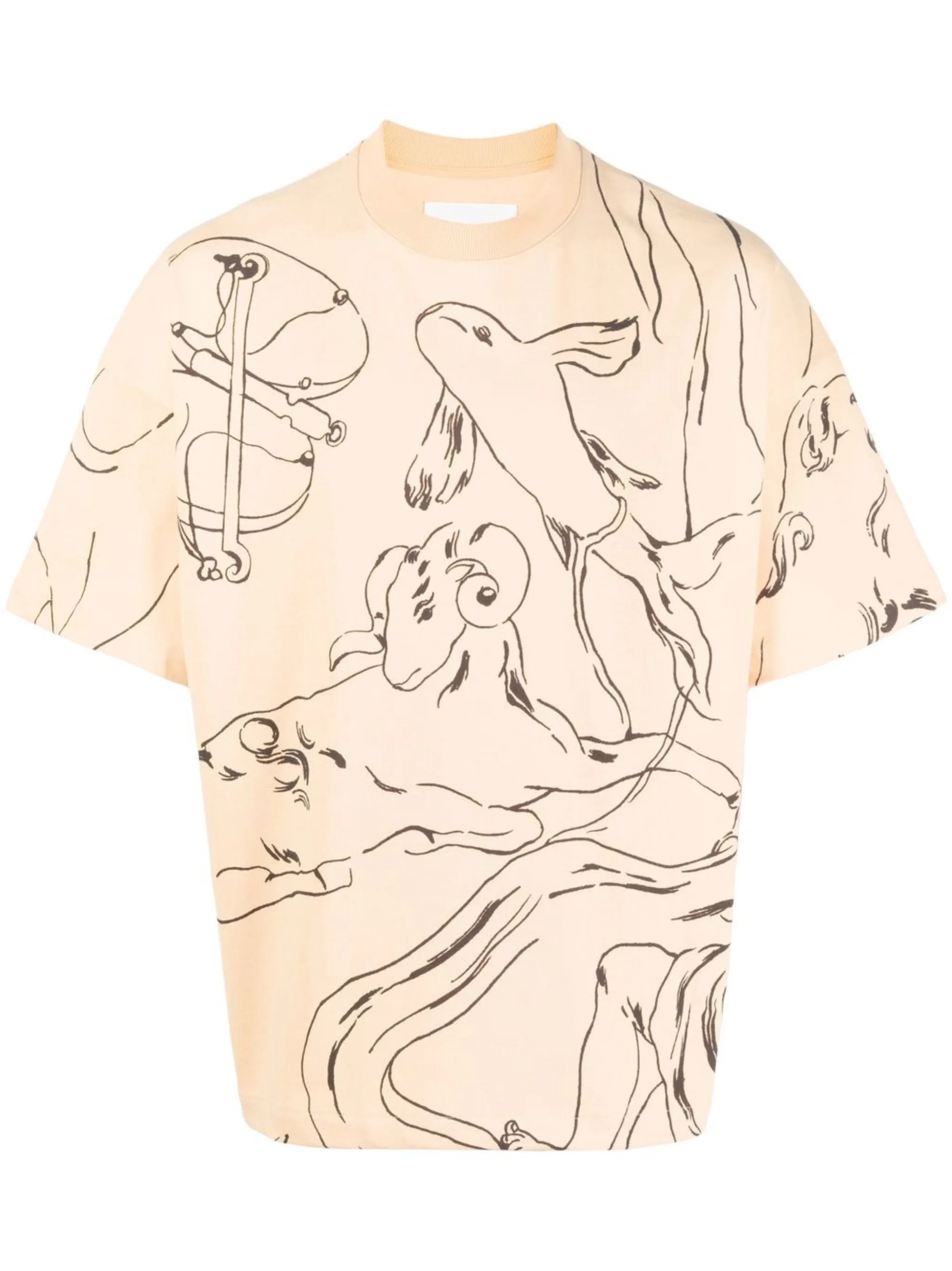 graphic-print short-sleeve T-shirt