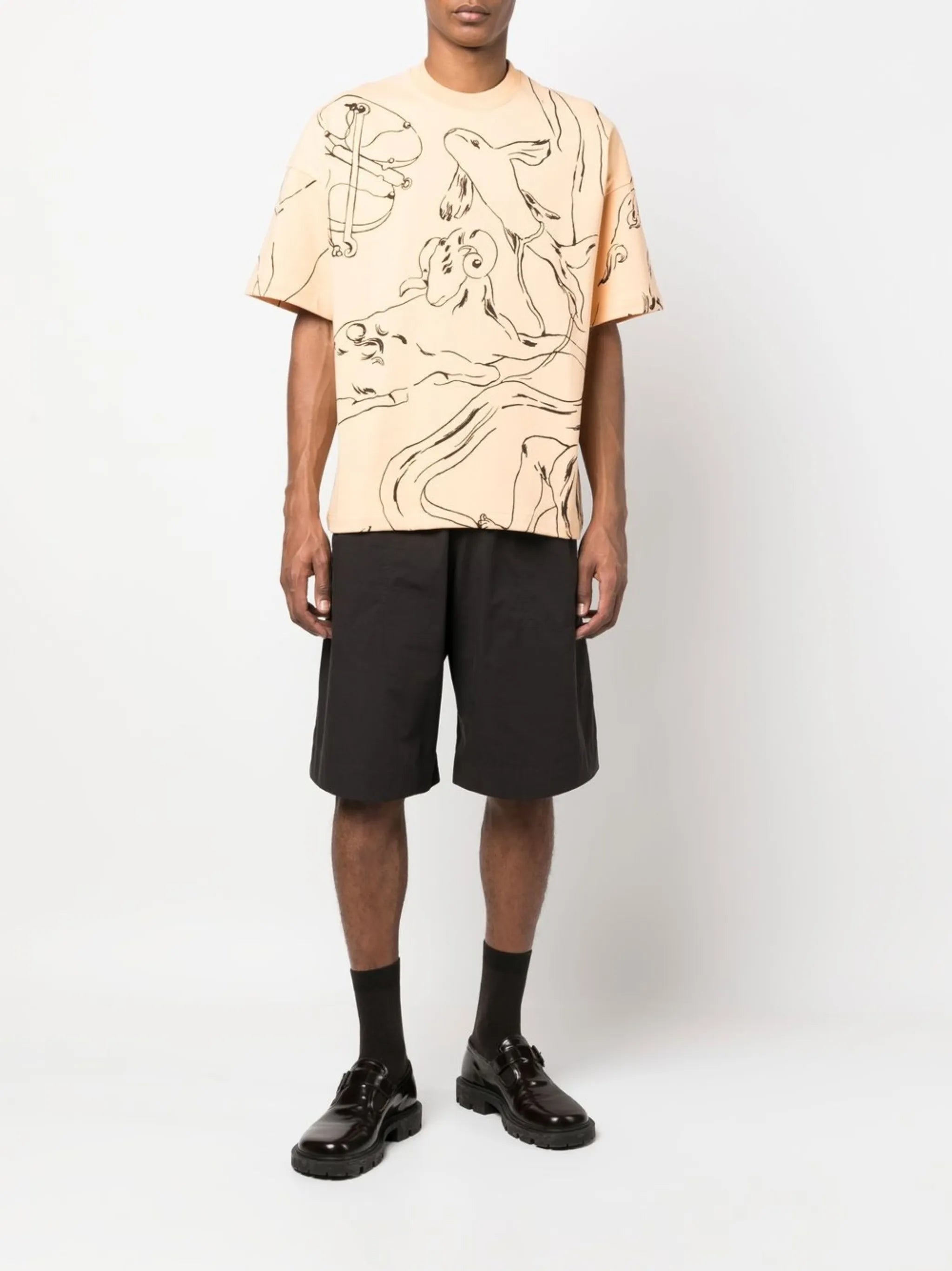 graphic-print short-sleeve T-shirt