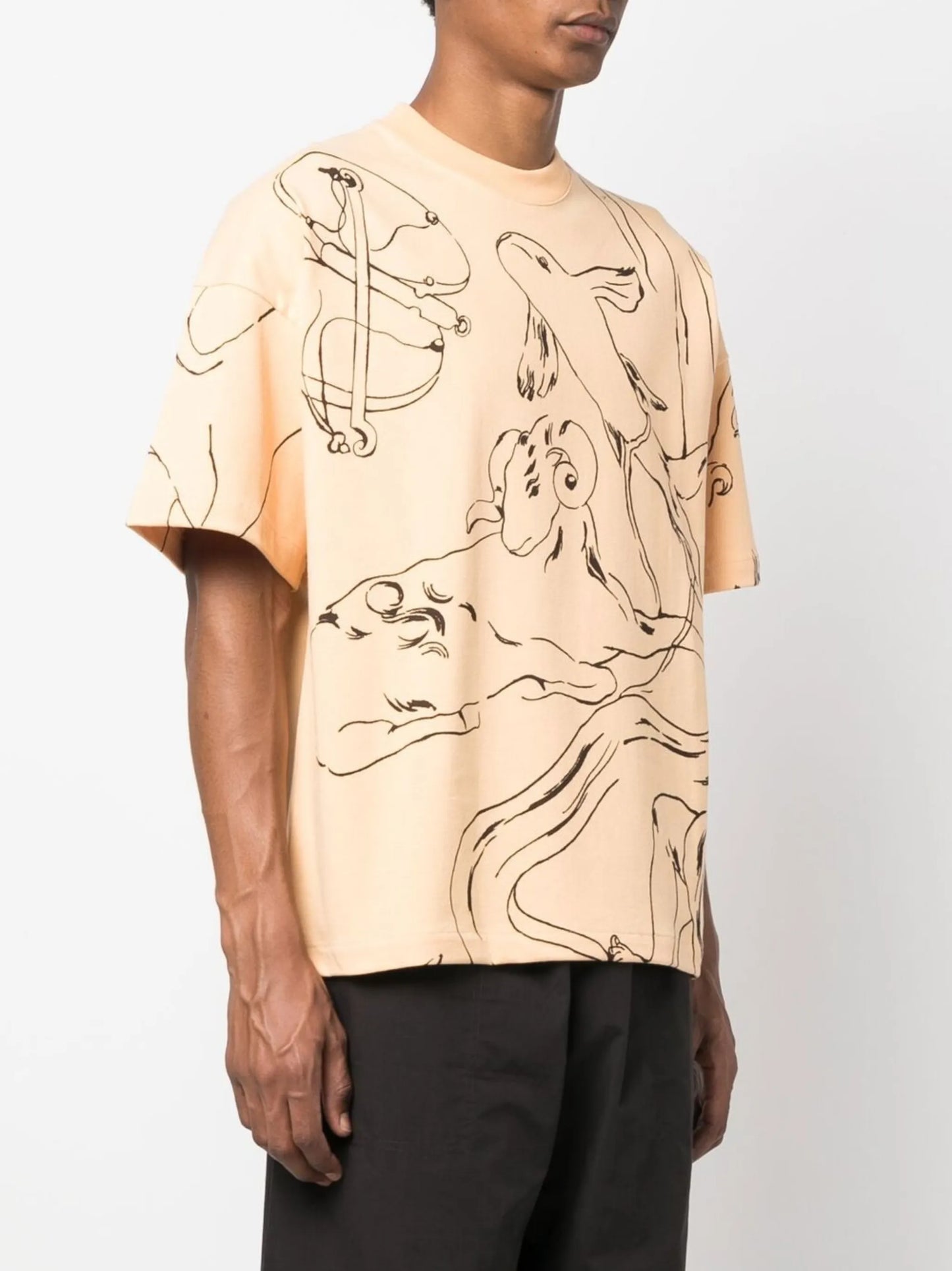 graphic-print short-sleeve T-shirt