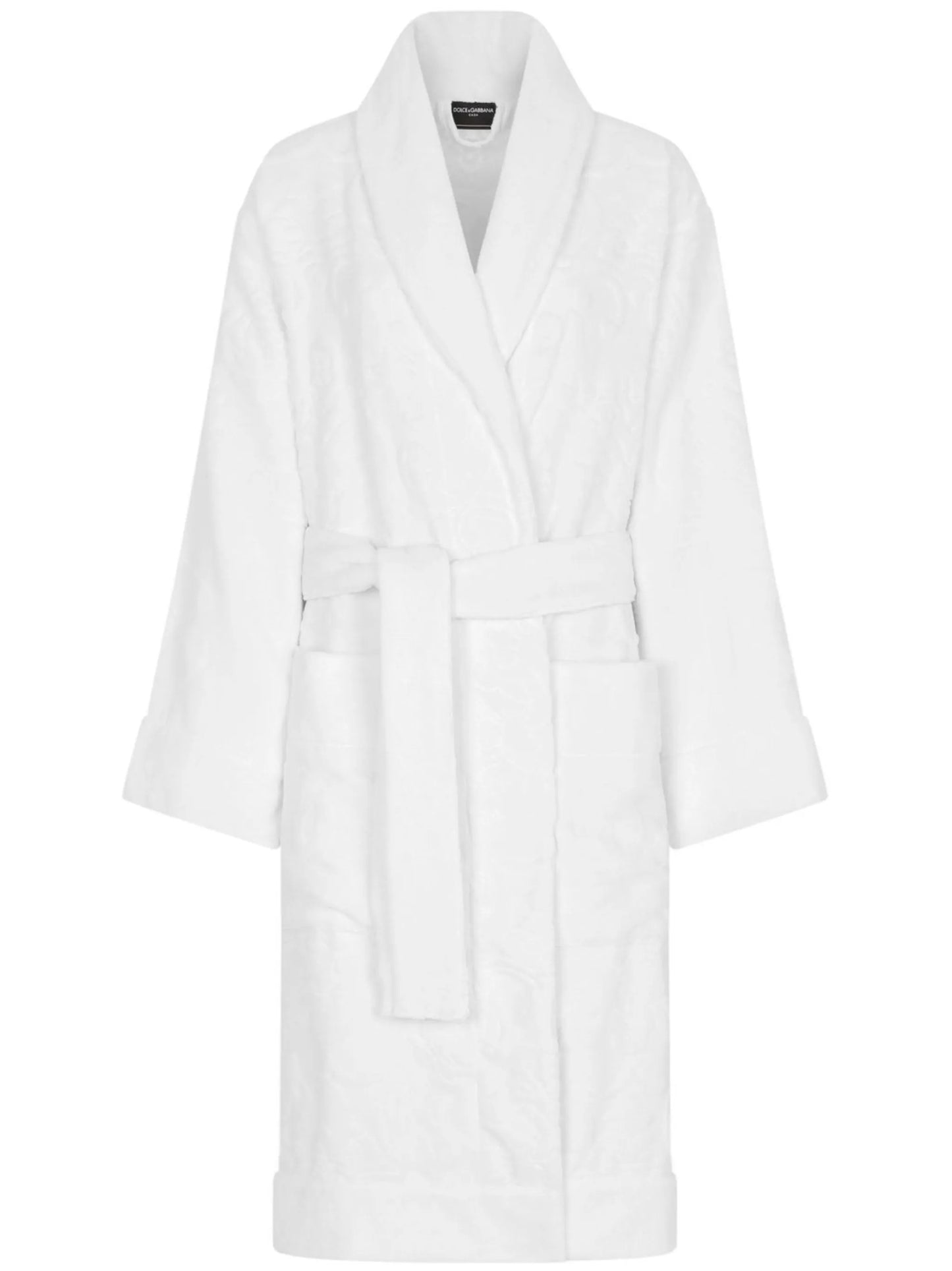 terry cotton jacquard bath robe