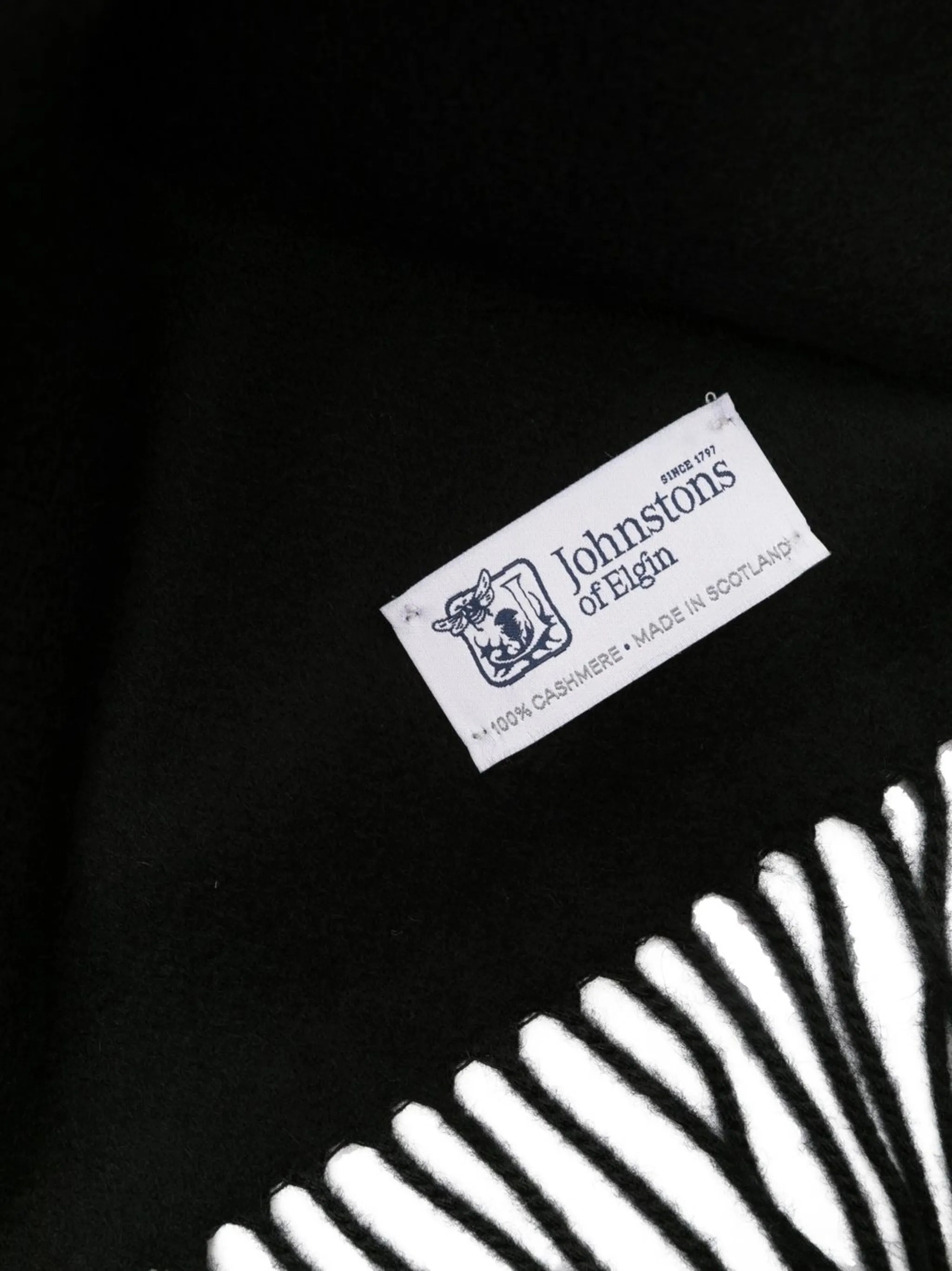 Joe logo-patch detail scarf