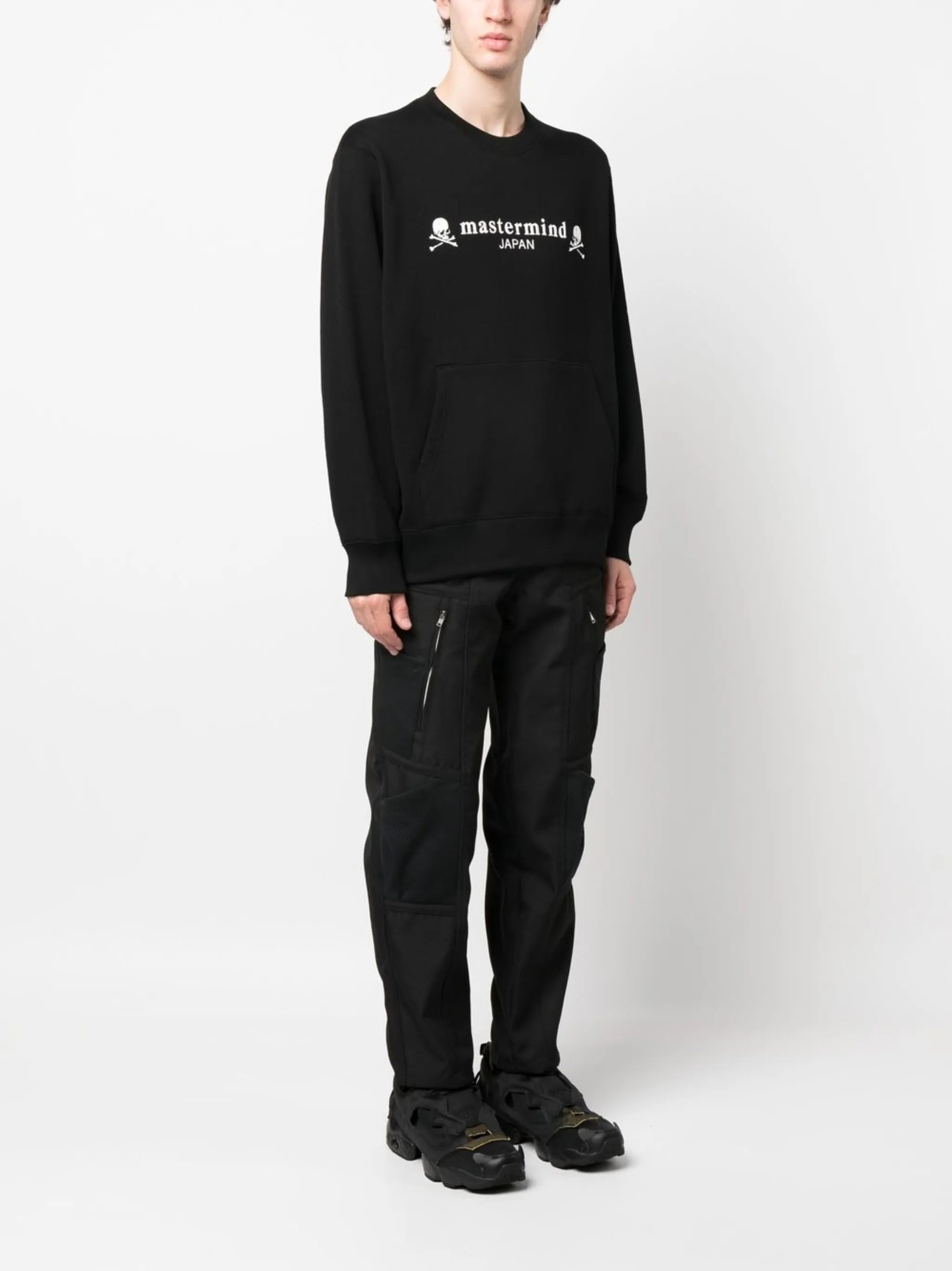 logo-print long-sleeve sweatshirt