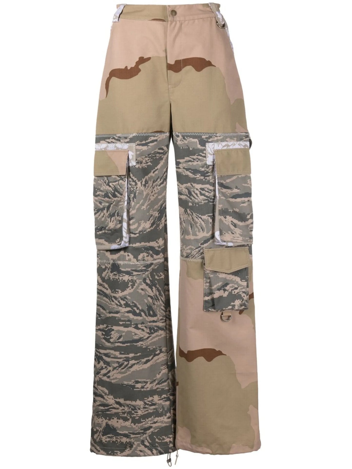 Desert Damask cargo trousers
