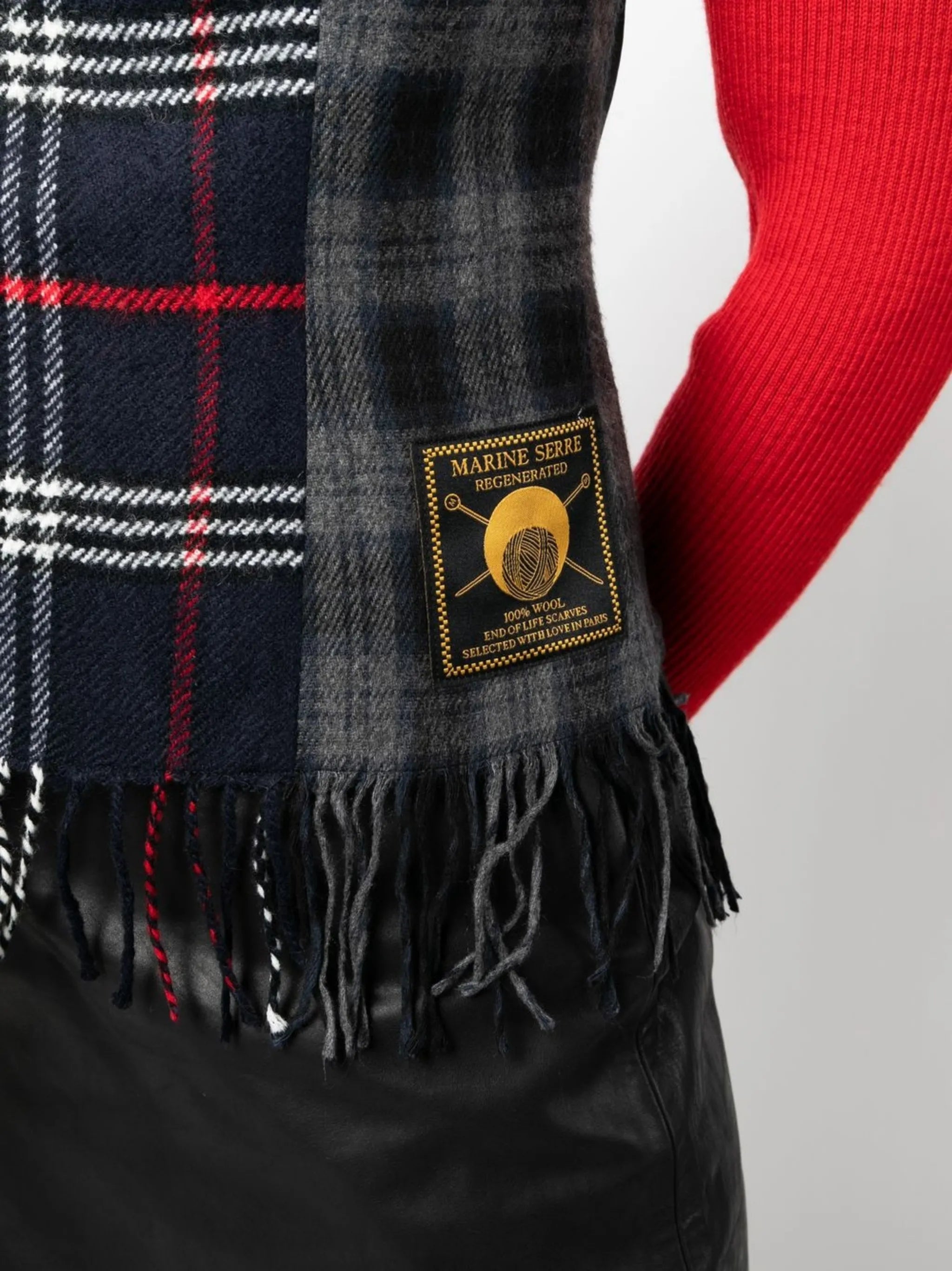 tartan sleeveless top