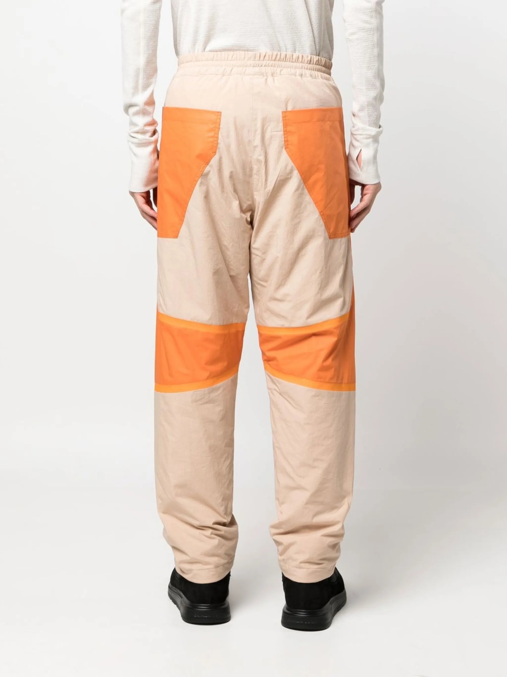 colour-block track pants