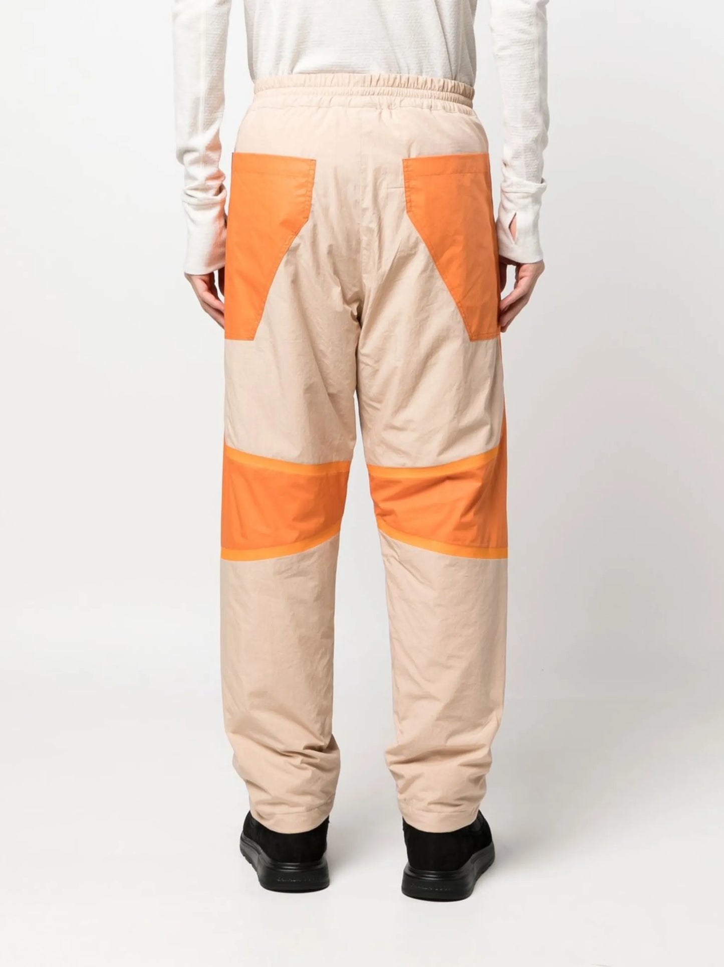 colour-block track pants