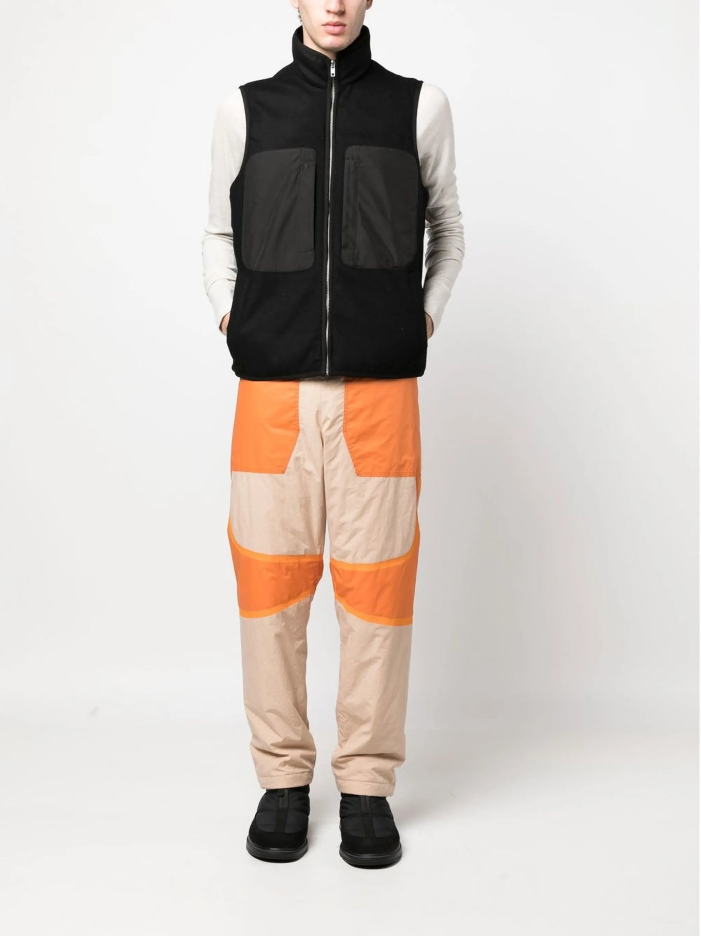 zip-up vest
