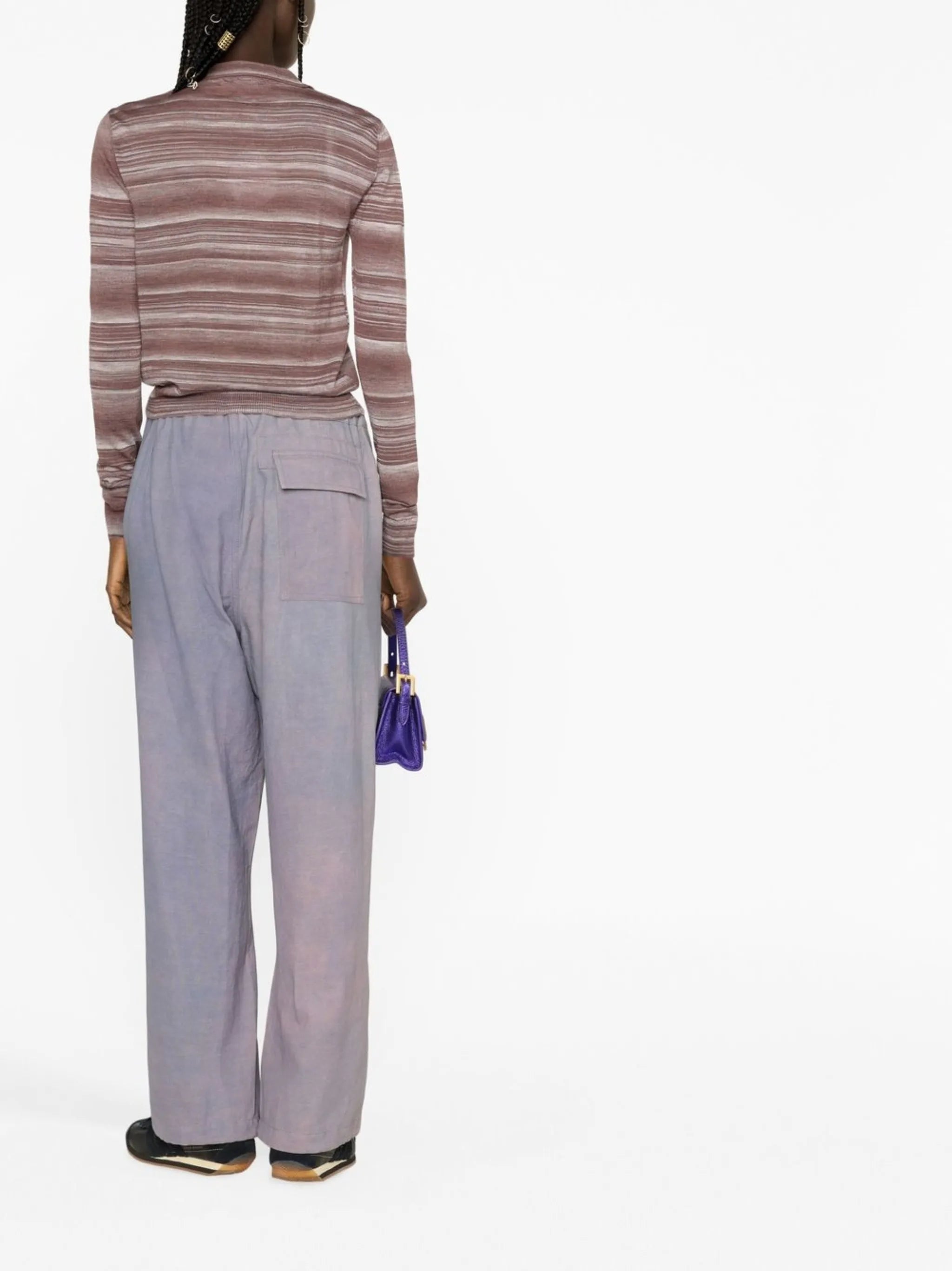 Julieta striped polo shirt