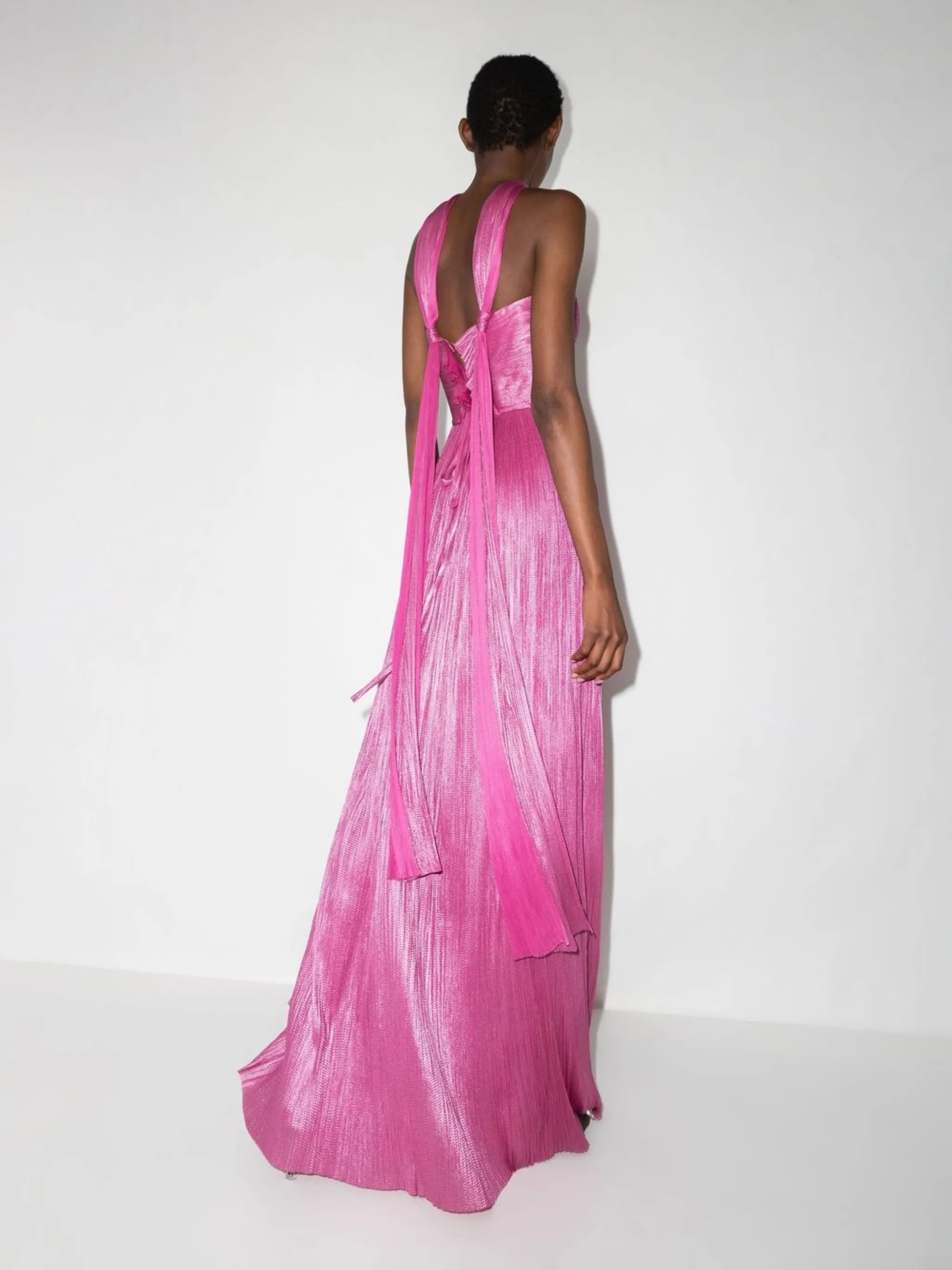 Carla strapless gown