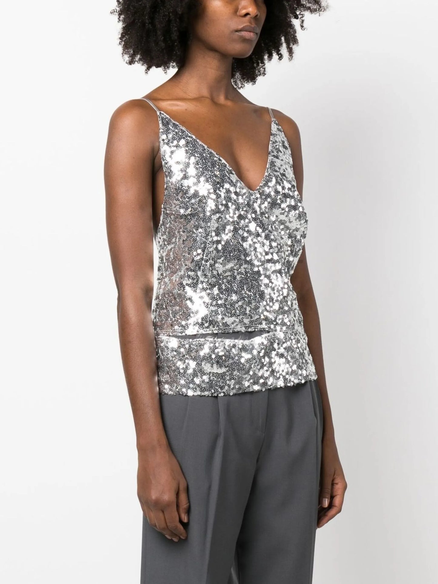 Stella sequin cami top