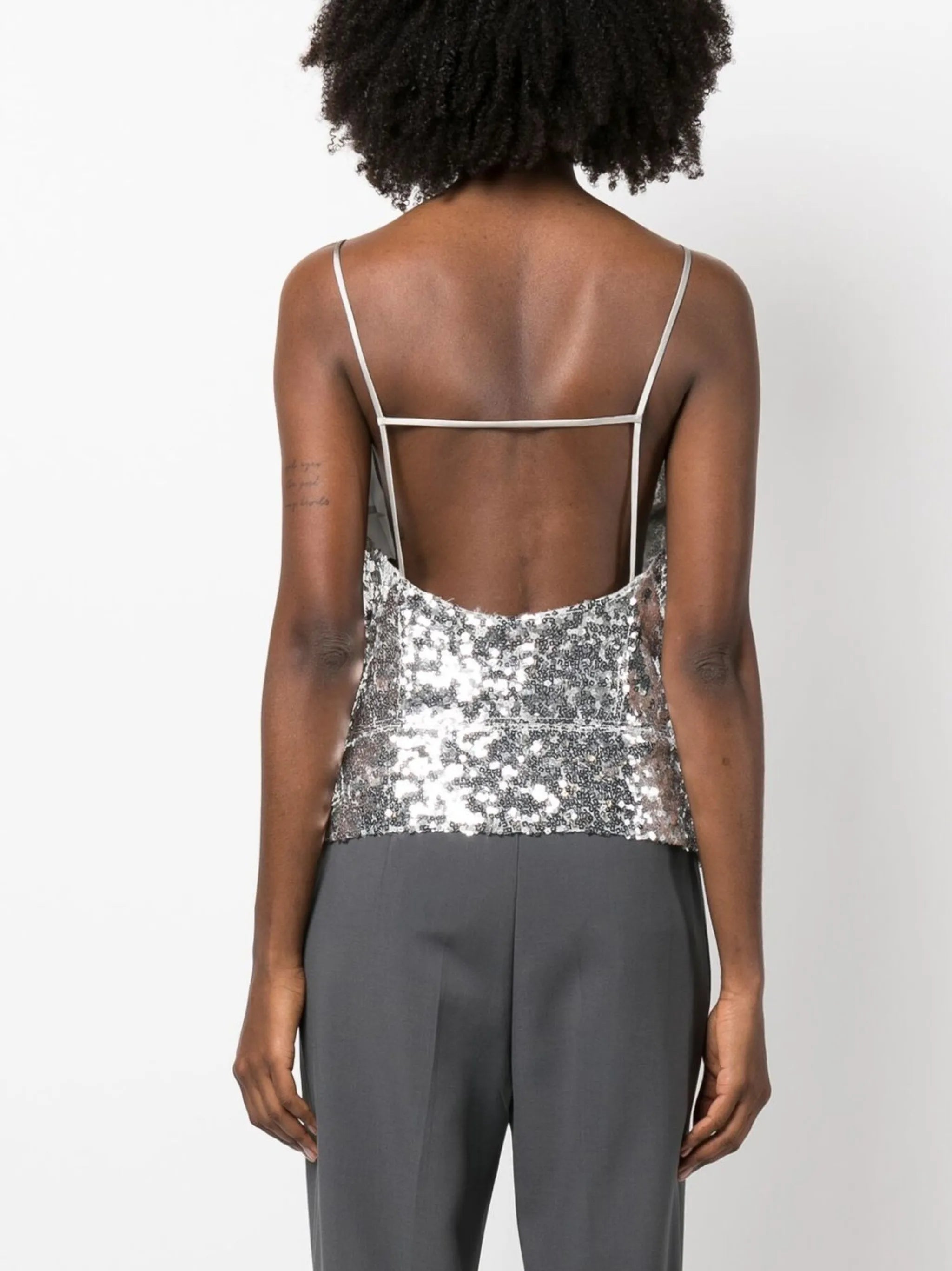 Stella sequin cami top
