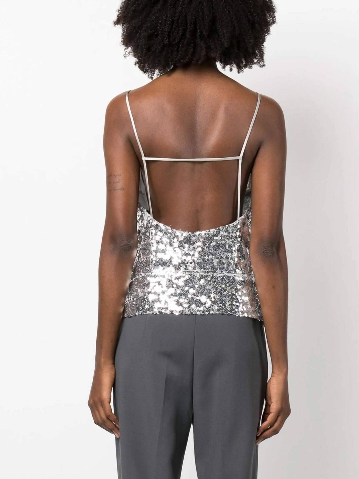 Stella sequin cami top
