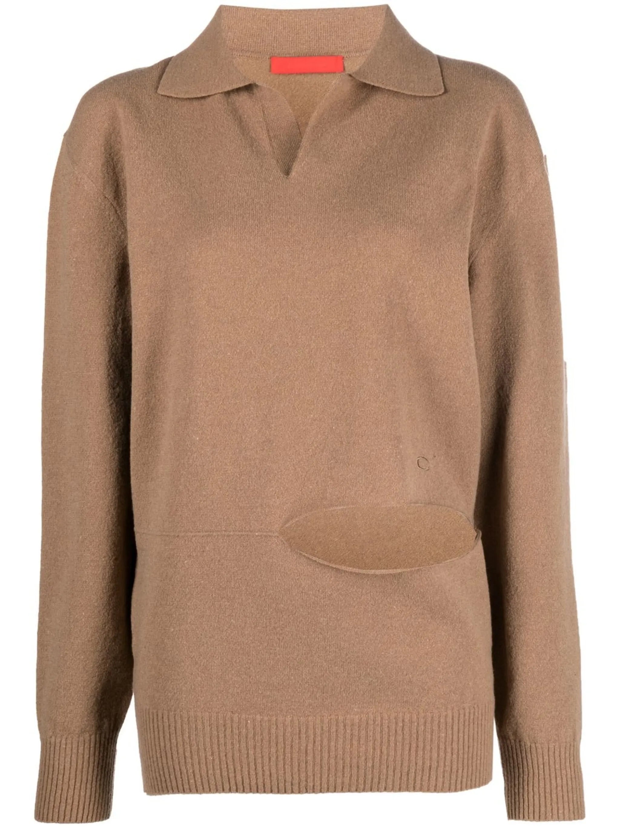 Rye cut-out jumper