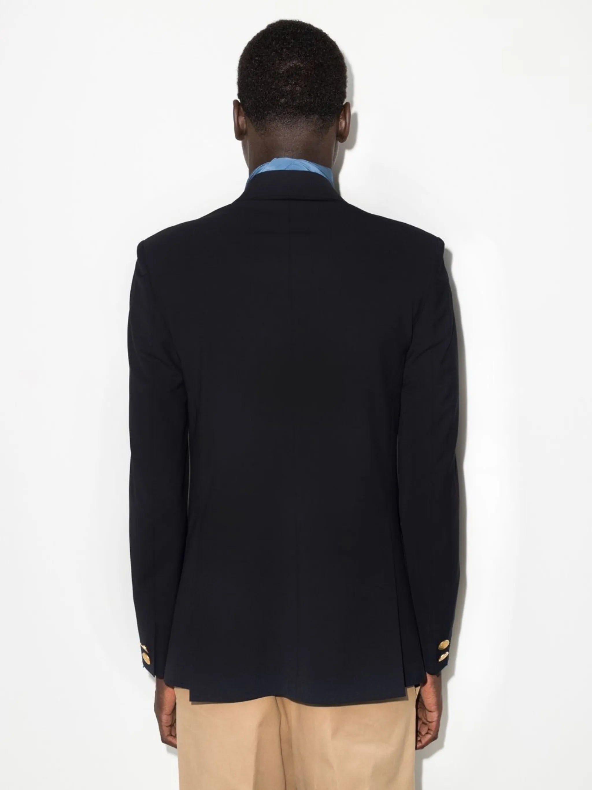 double-breasted blazer