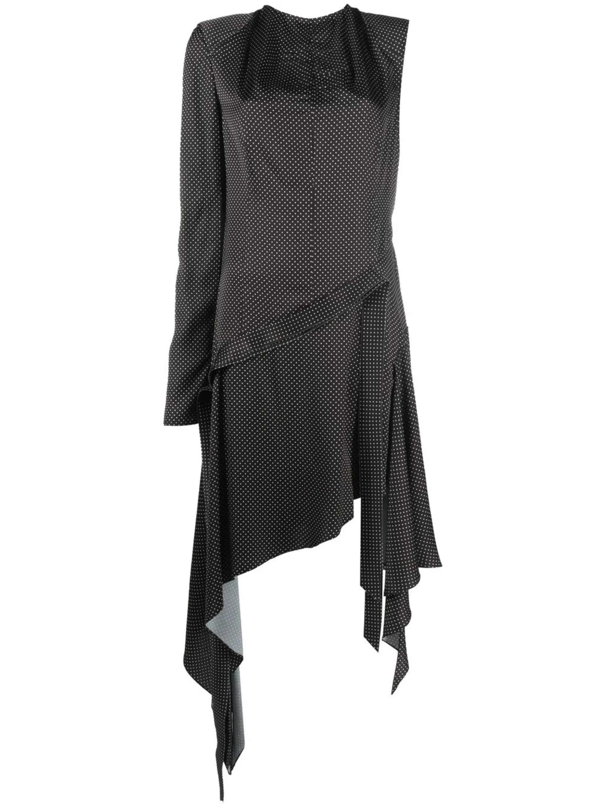Lasso asymmetric dress