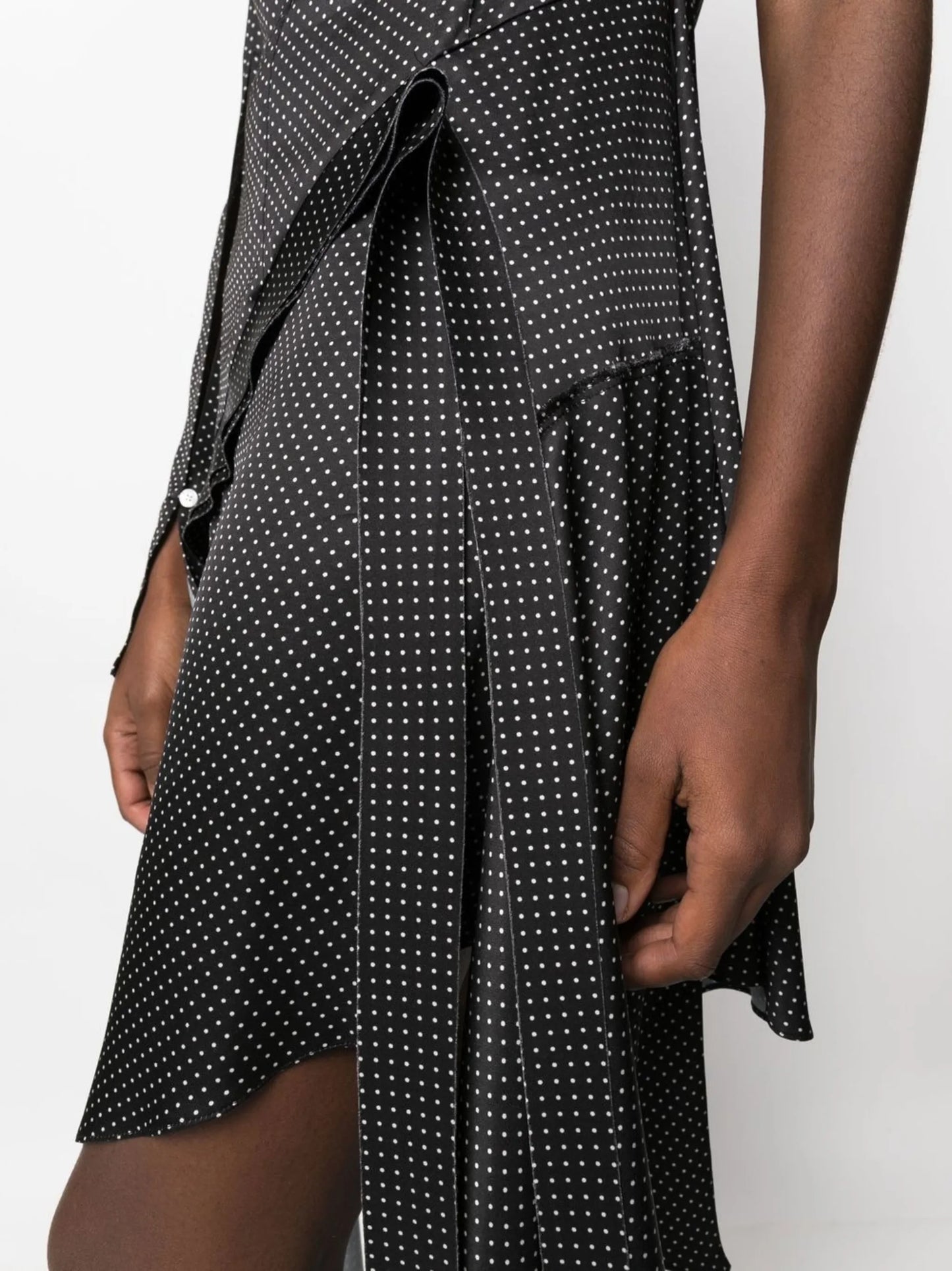 Lasso asymmetric dress