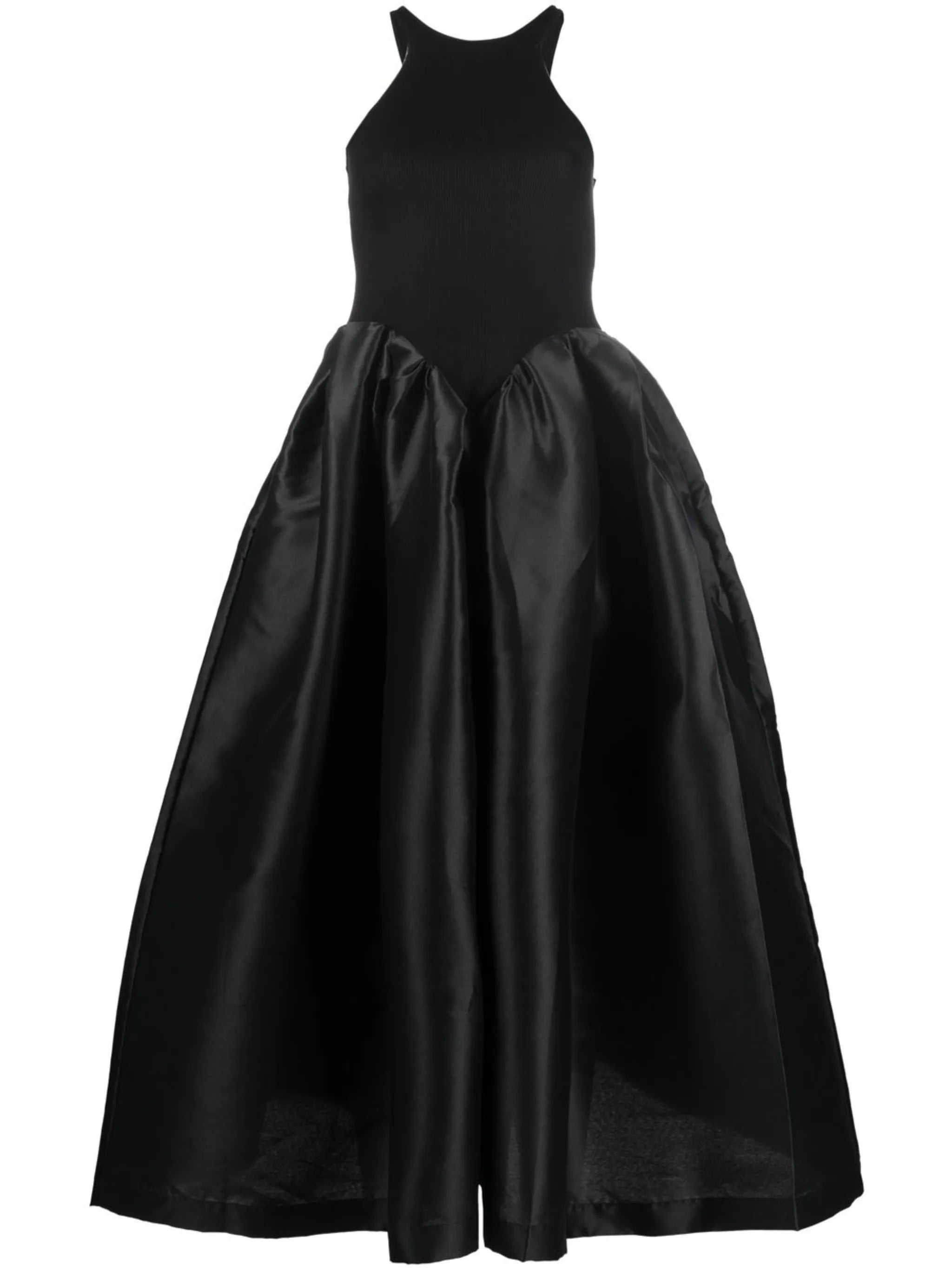 sleeveless midi dress