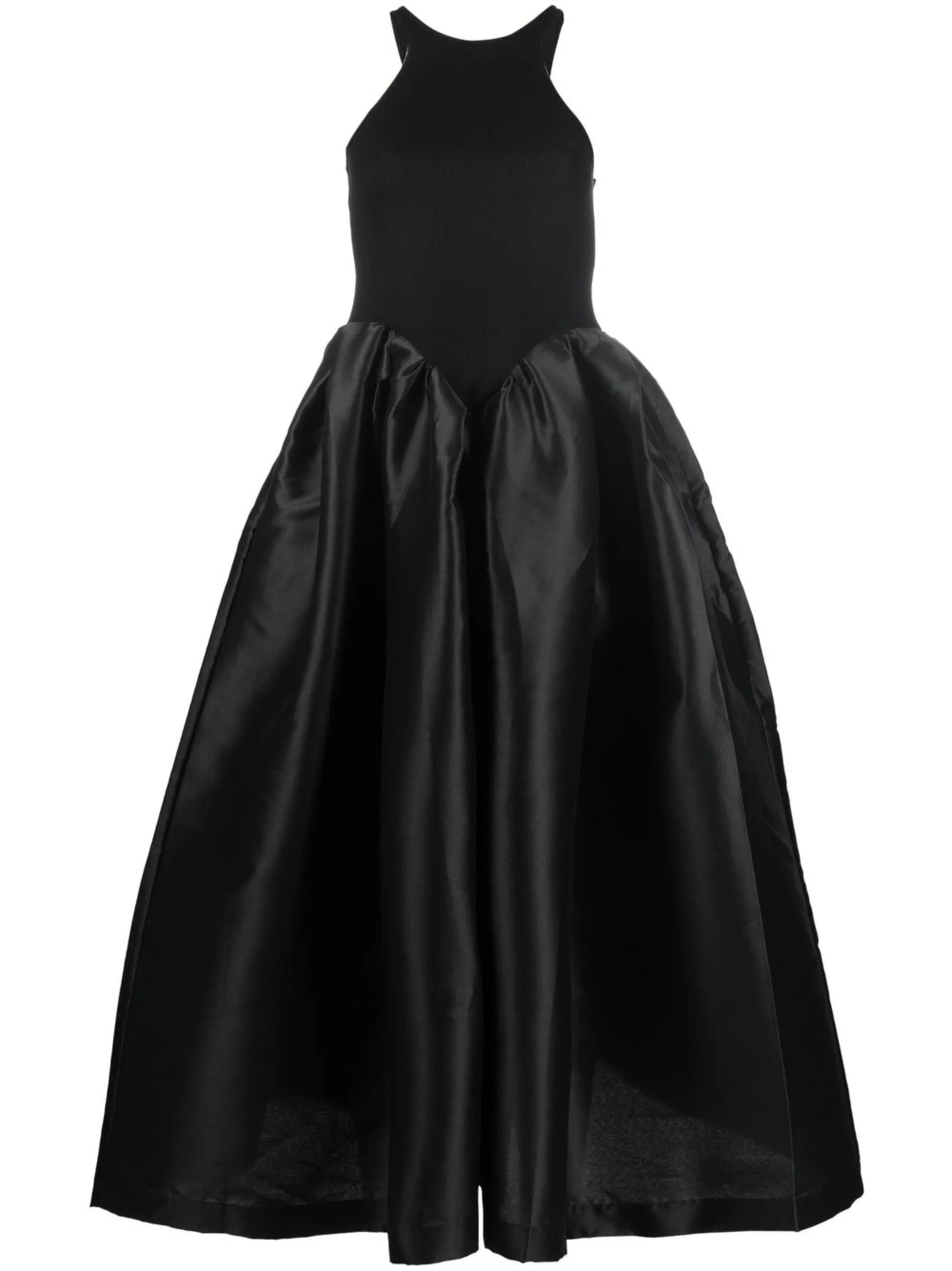 sleeveless midi dress