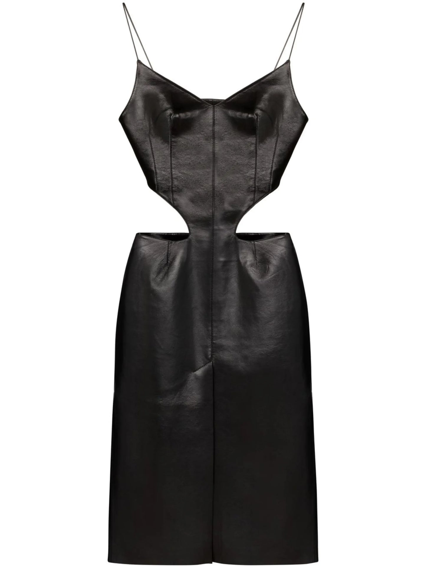cut-out midi dress