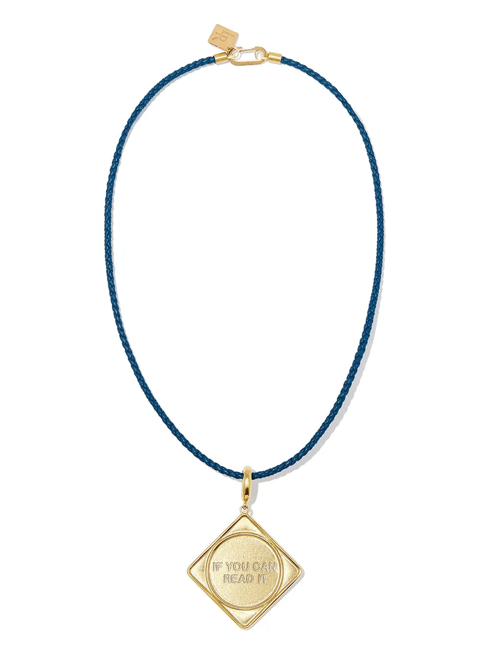 14kt yellow gold Everything is a Sign necklace