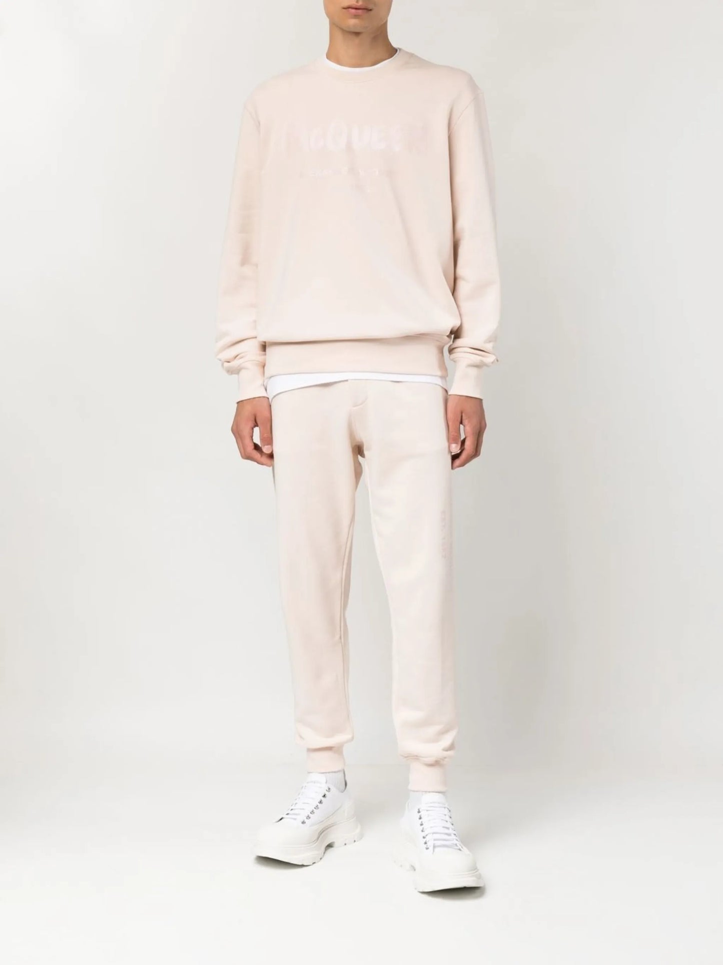 logo-print track pants