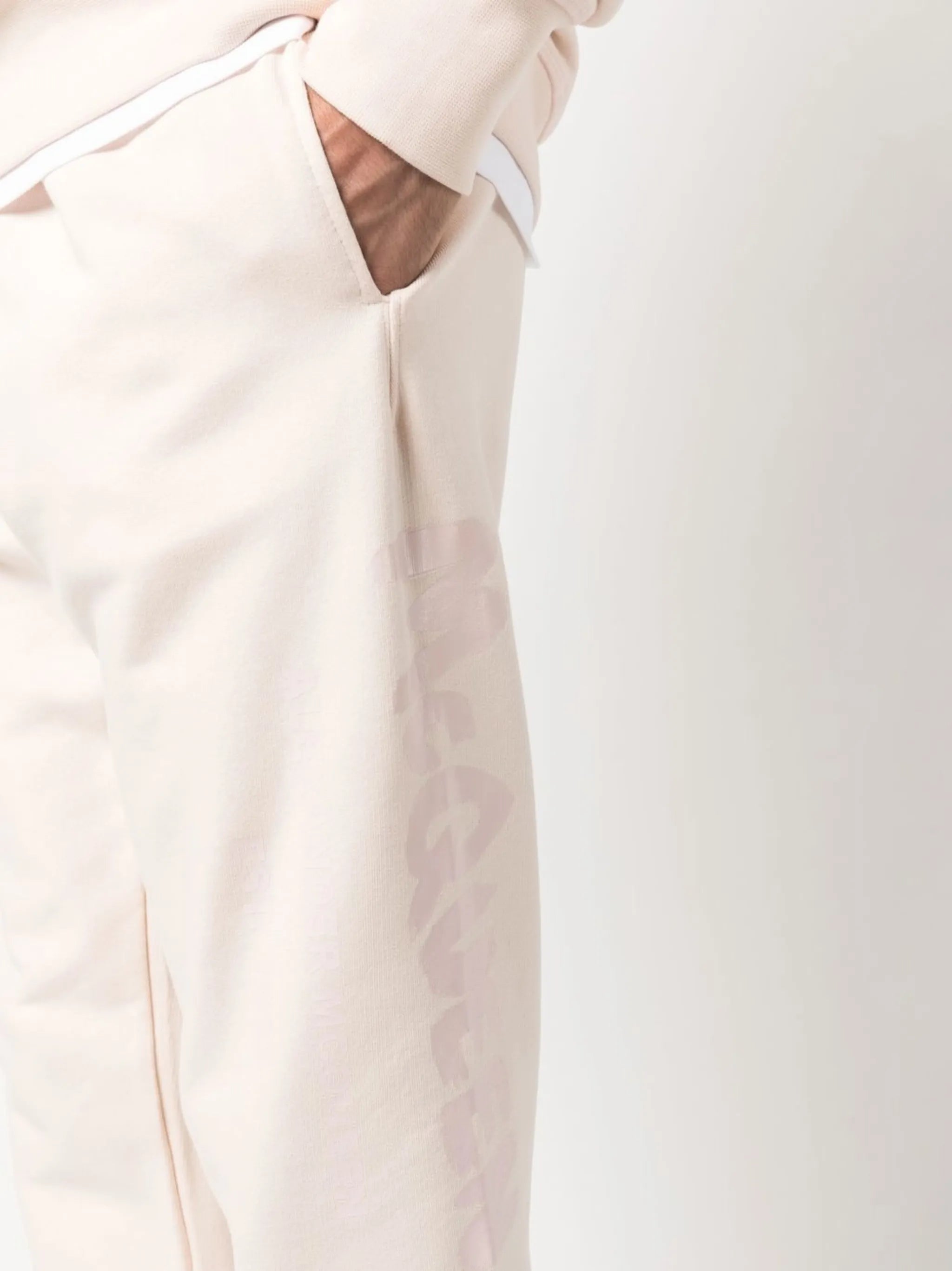 logo-print track pants